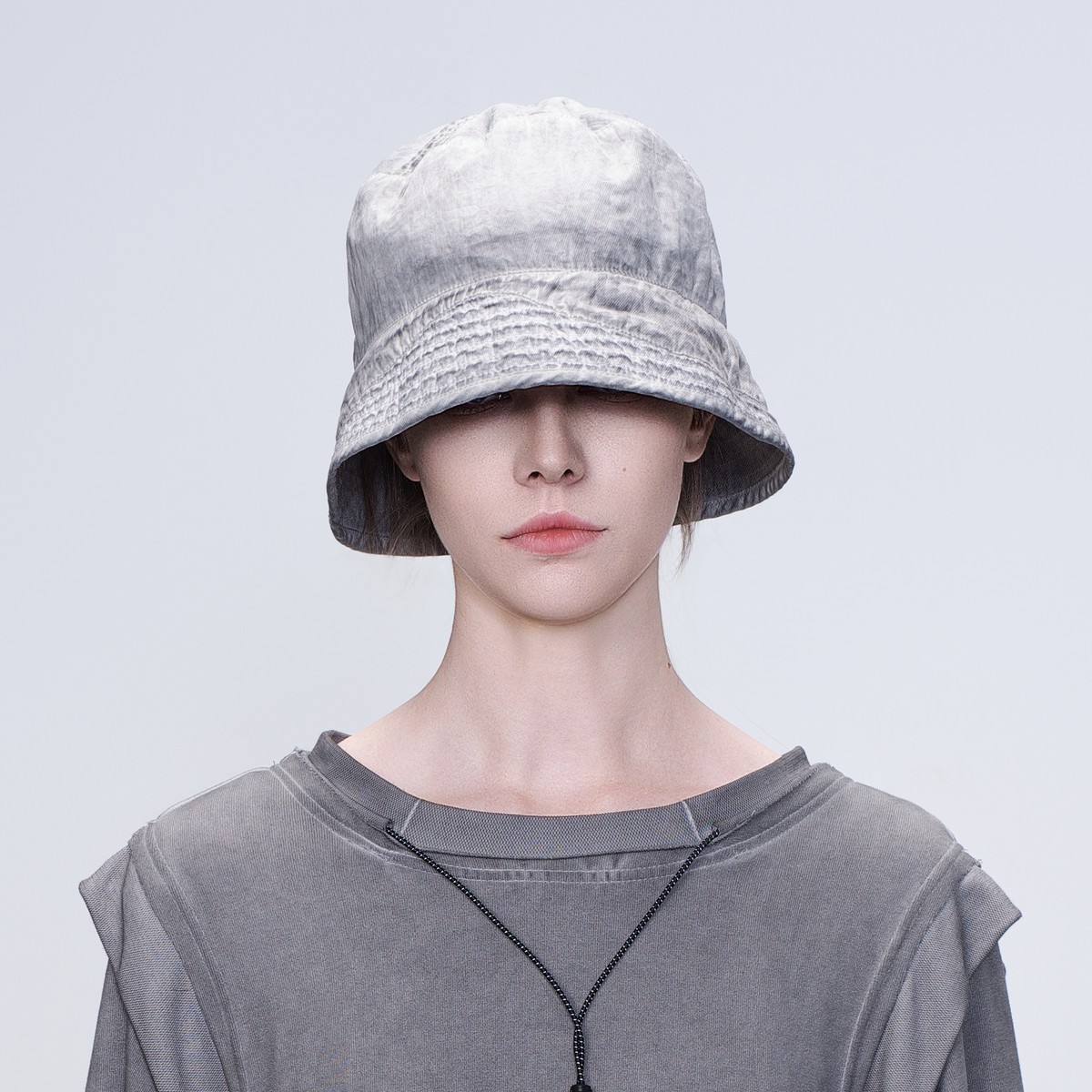 STEAM Washed Distressed Bucket Hat
