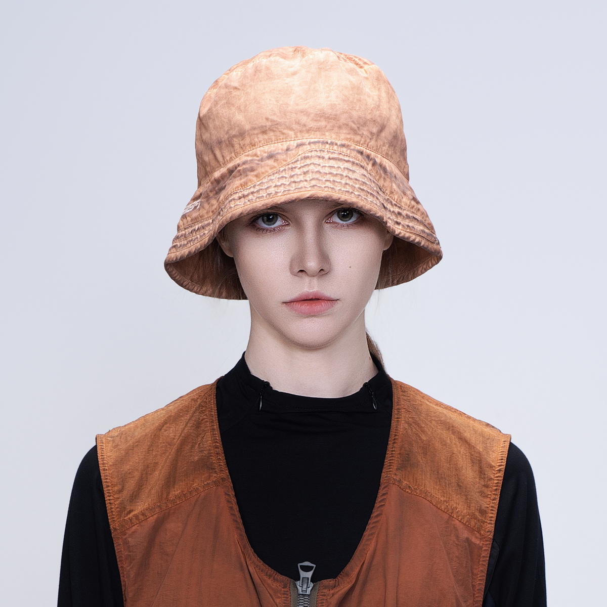 STEAM Washed Distressed Bucket Hat