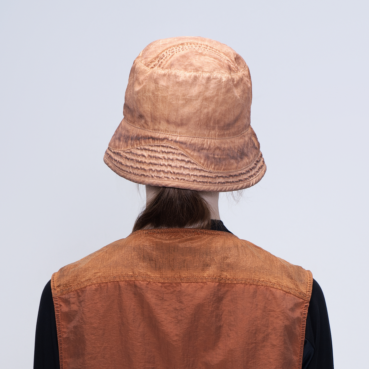 STEAM Washed Distressed Bucket Hat