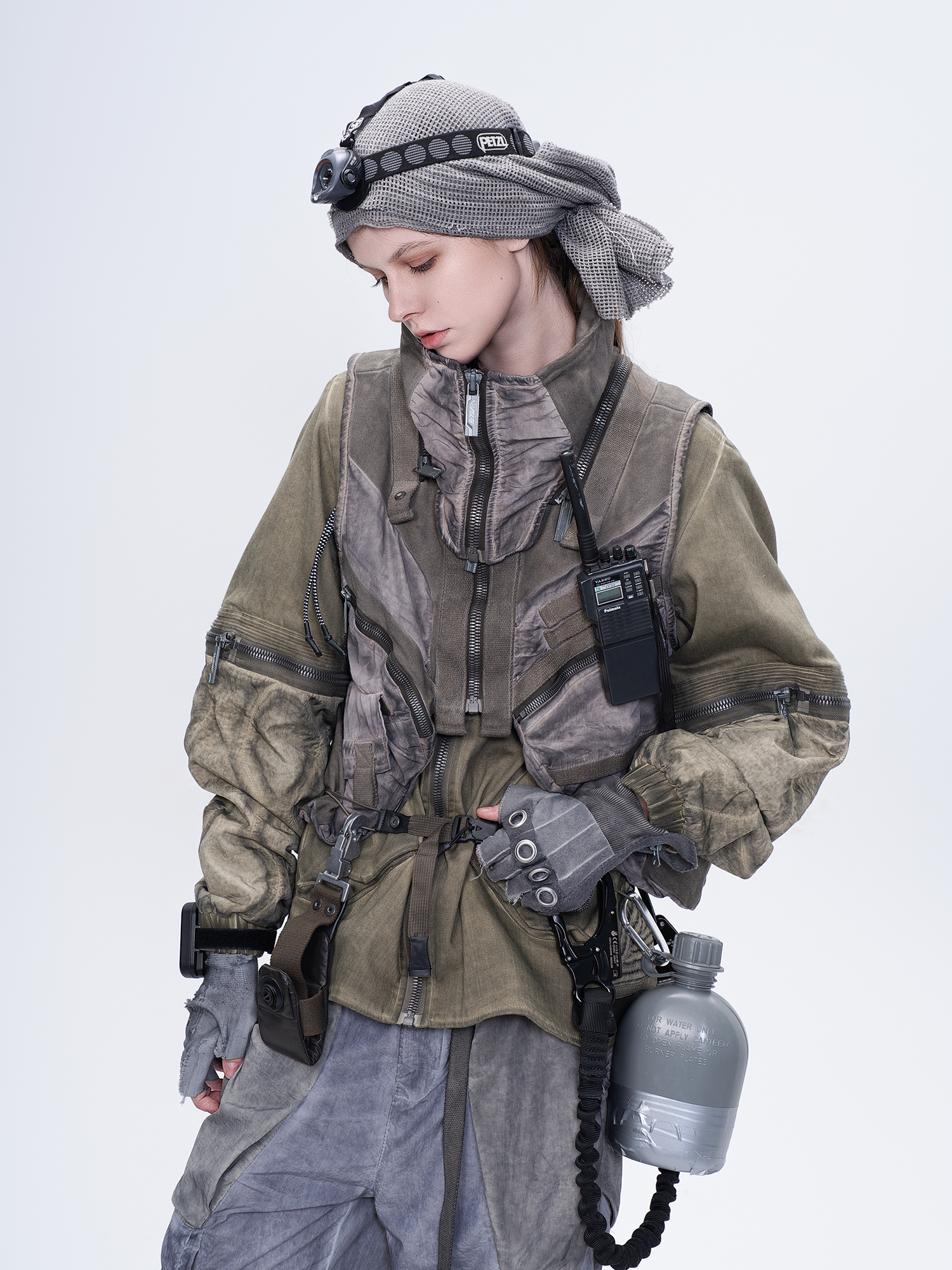 STEAM Multi-Pocket Detachable Utility Vest