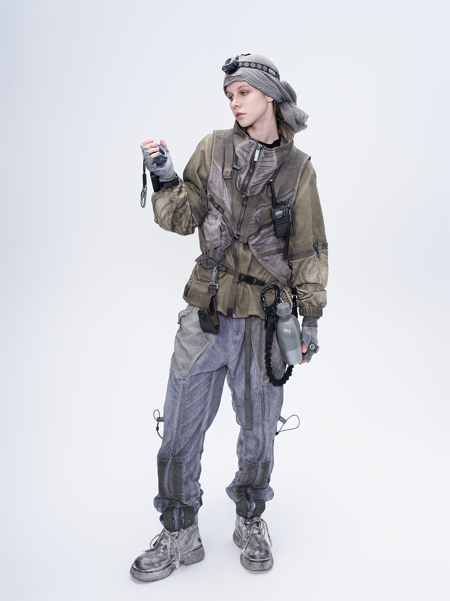 STEAM Multi-Pocket Detachable Utility Vest