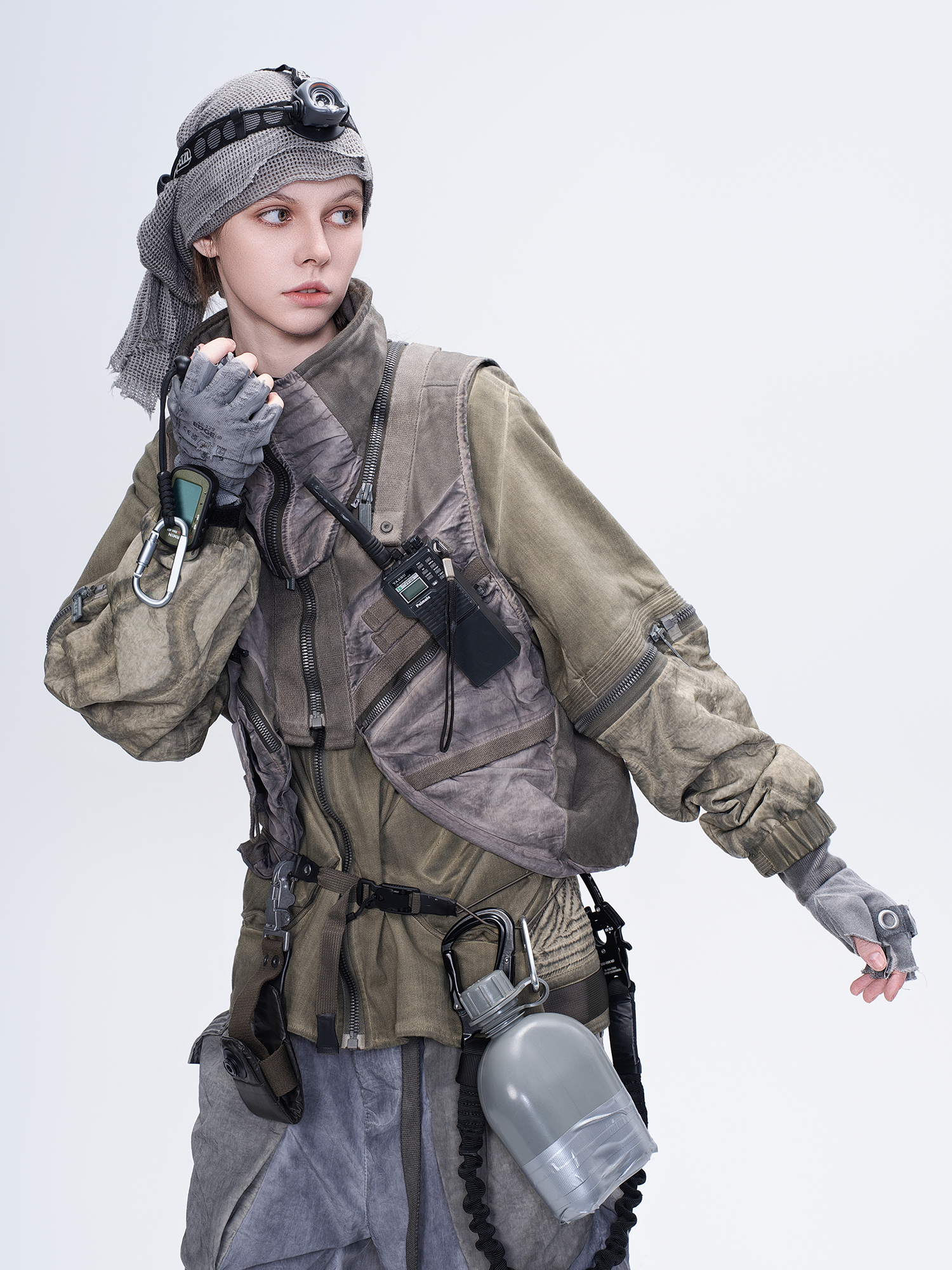 STEAM Multi-Pocket Detachable Utility Vest