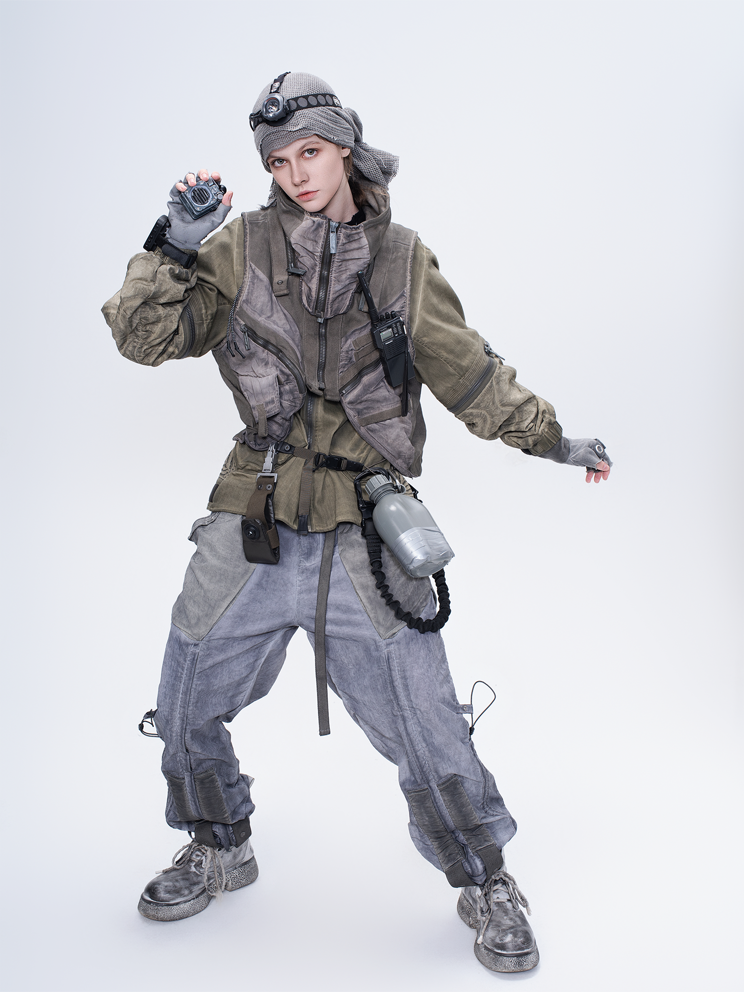 STEAM Multi-Pocket Detachable Utility Vest