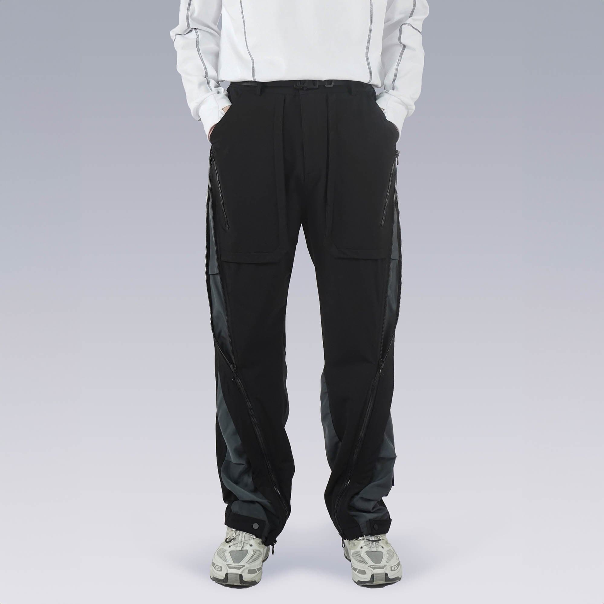 SILENSTORM Side-Zip Spliced Tactical Pants, premium urban and streetwear designers apparel on PROJECTISR.com, SILENSTORM