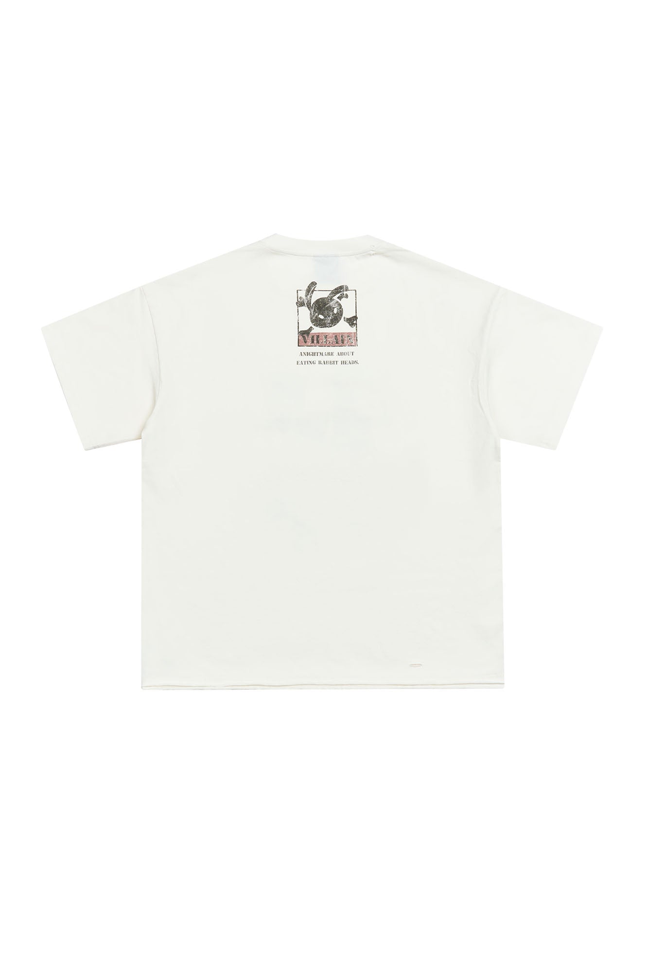 SAVAGEGROWTHWORLD Grunge Rabbit Graphic Distressed T-Shirt, premium urban and streetwear designers apparel on PROJECTISR.com, SAVAGEGROWTHWORLD