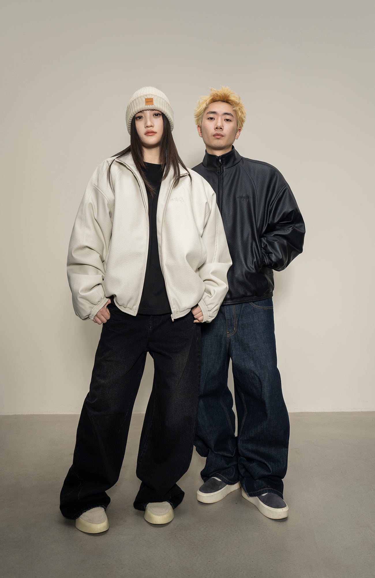 MAKEMORE Essential PU Puffer Jacket