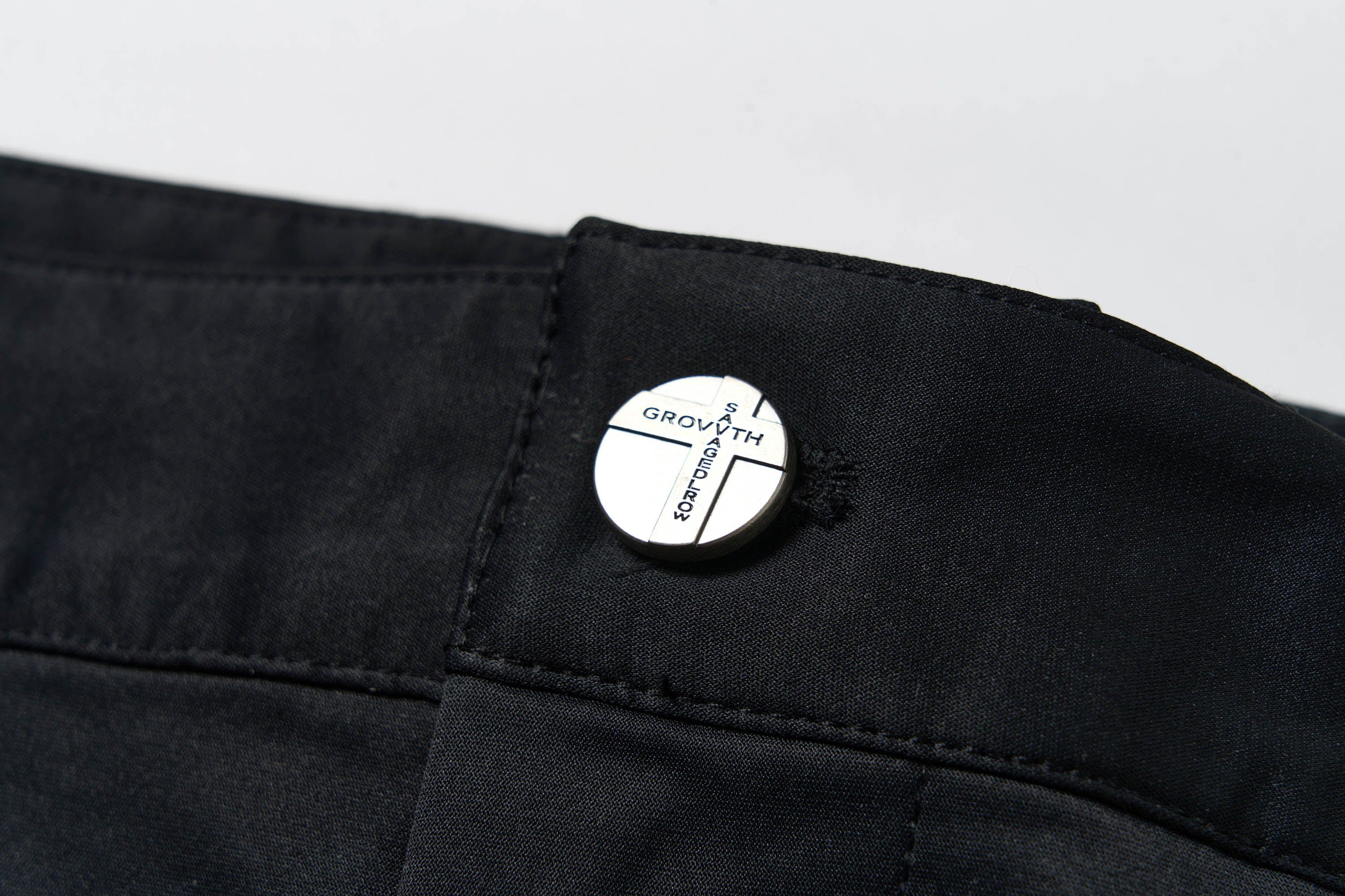 SAVAGEGROWTHWORLD Multi-Pocket Satin Straight-Leg Pants, premium urban and streetwear designers apparel on PROJECTISR.com, SAVAGEGROWTHWORLD