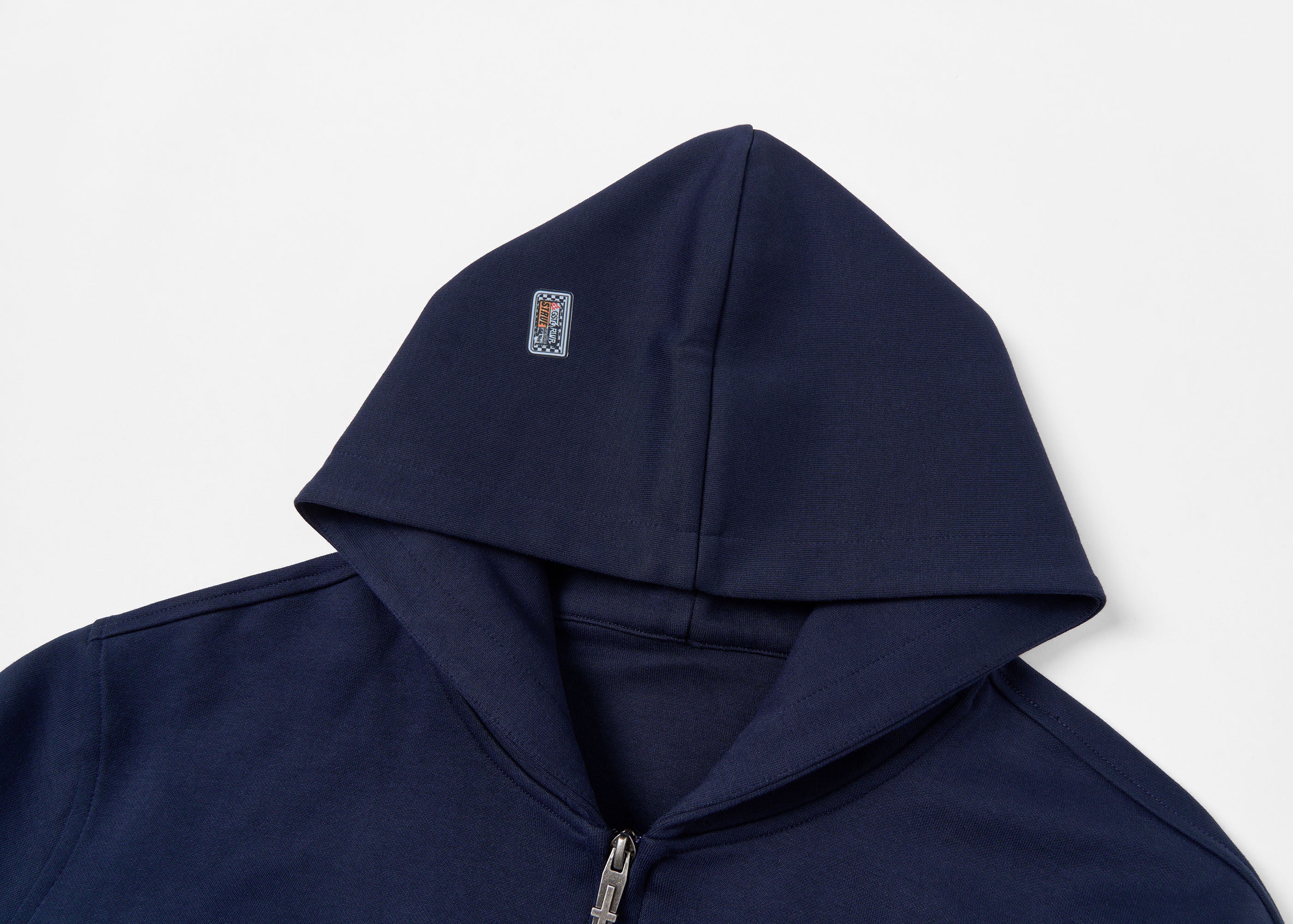 SAVAGEGROWTHWORLD Whimsical Stickers Zip-Up Hoodie