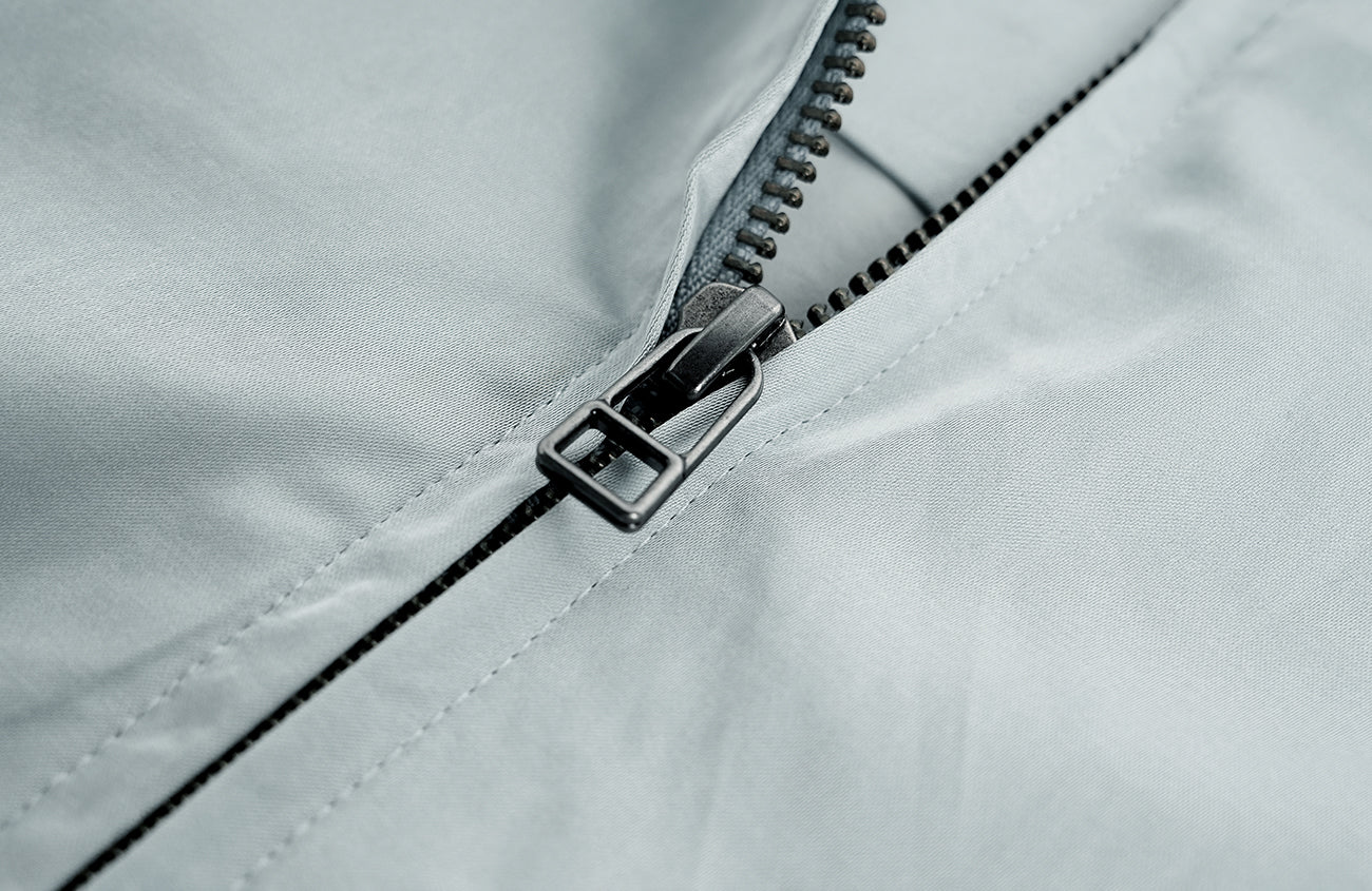 ORGANIC Raglan-Sleeve Satin Zip Jacket, premium urban and streetwear designers apparel on PROJECTISR.com, ORGANIC EMOTION