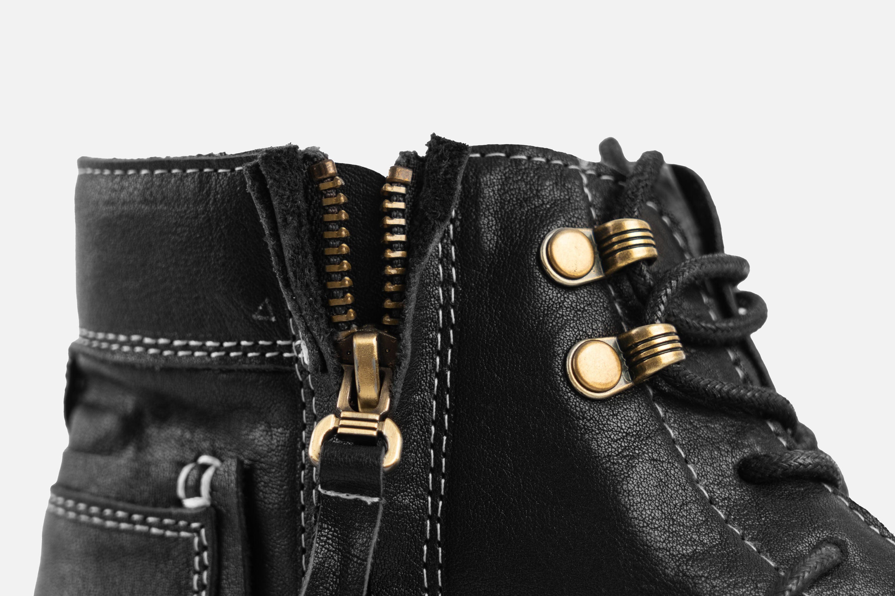 REWRITE Stitched Leather Lug Sole Martin Boots, premium urban and streetwear designers apparel on PROJECTISR.com, REWRITE
