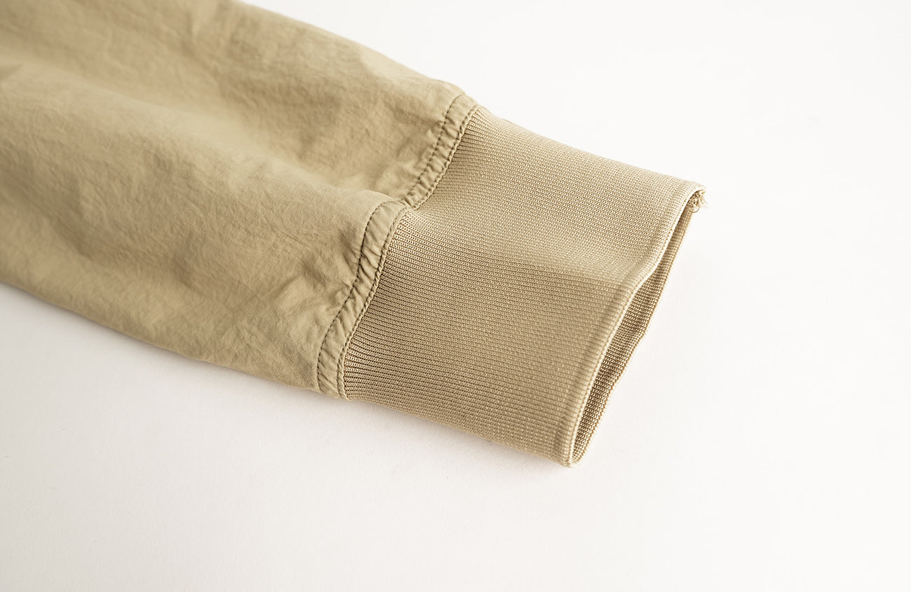 ORGANIC Ruched-Sleeve Bomber Jacket, premium urban and streetwear designers apparel on PROJECTISR.com, ORGANIC EMOTION