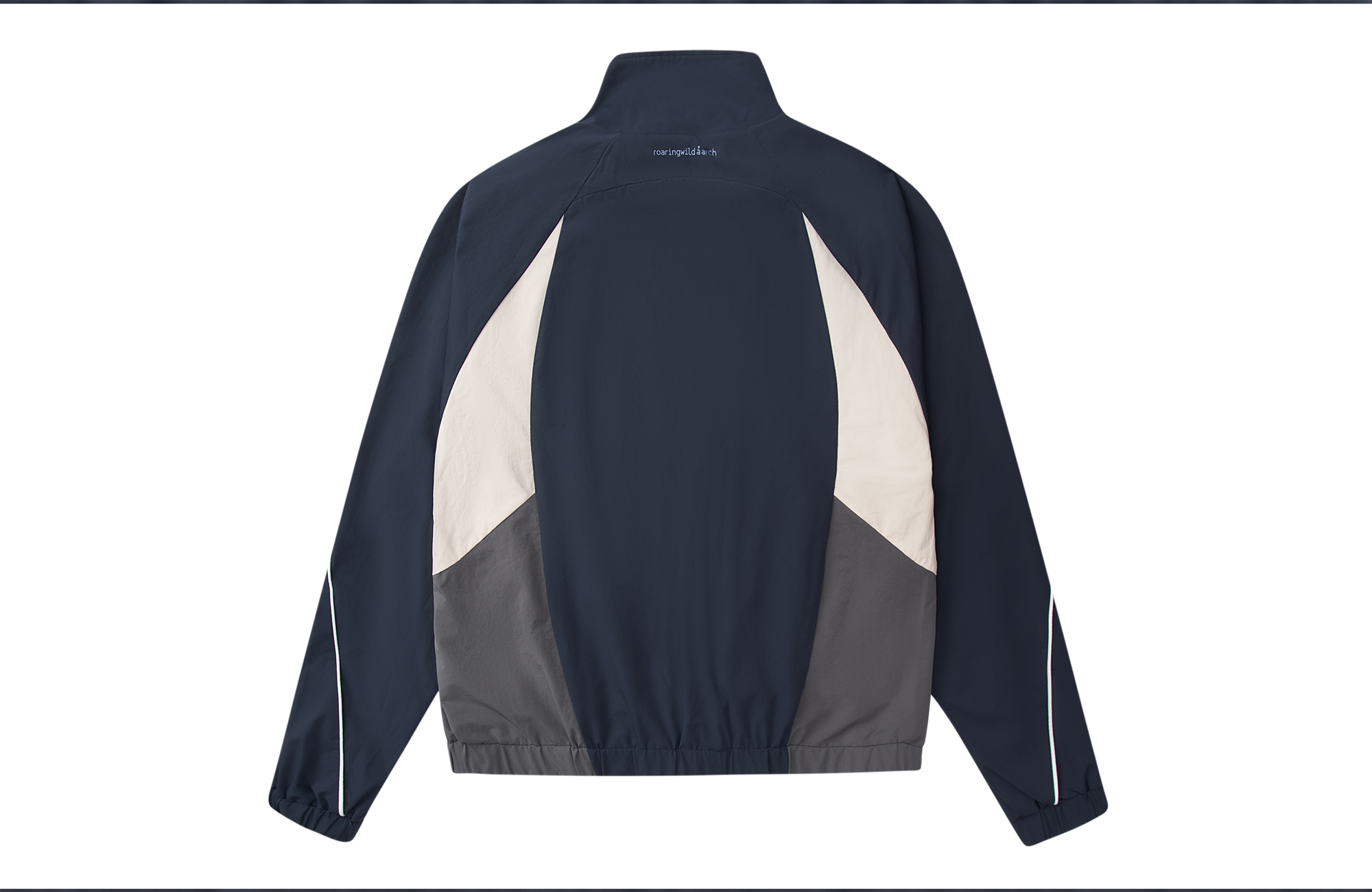 ROARINGWILD A ARCH Embroidered Graphic Raglan Jacket