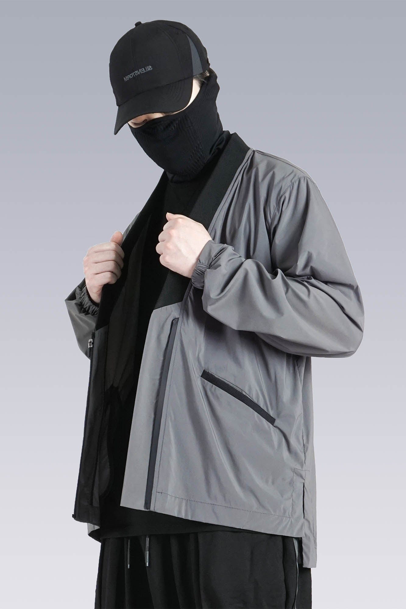 SILENSTORM Functional Kimono Jacket, premium urban and streetwear designers apparel on PROJECTISR.com, SILENSTORM