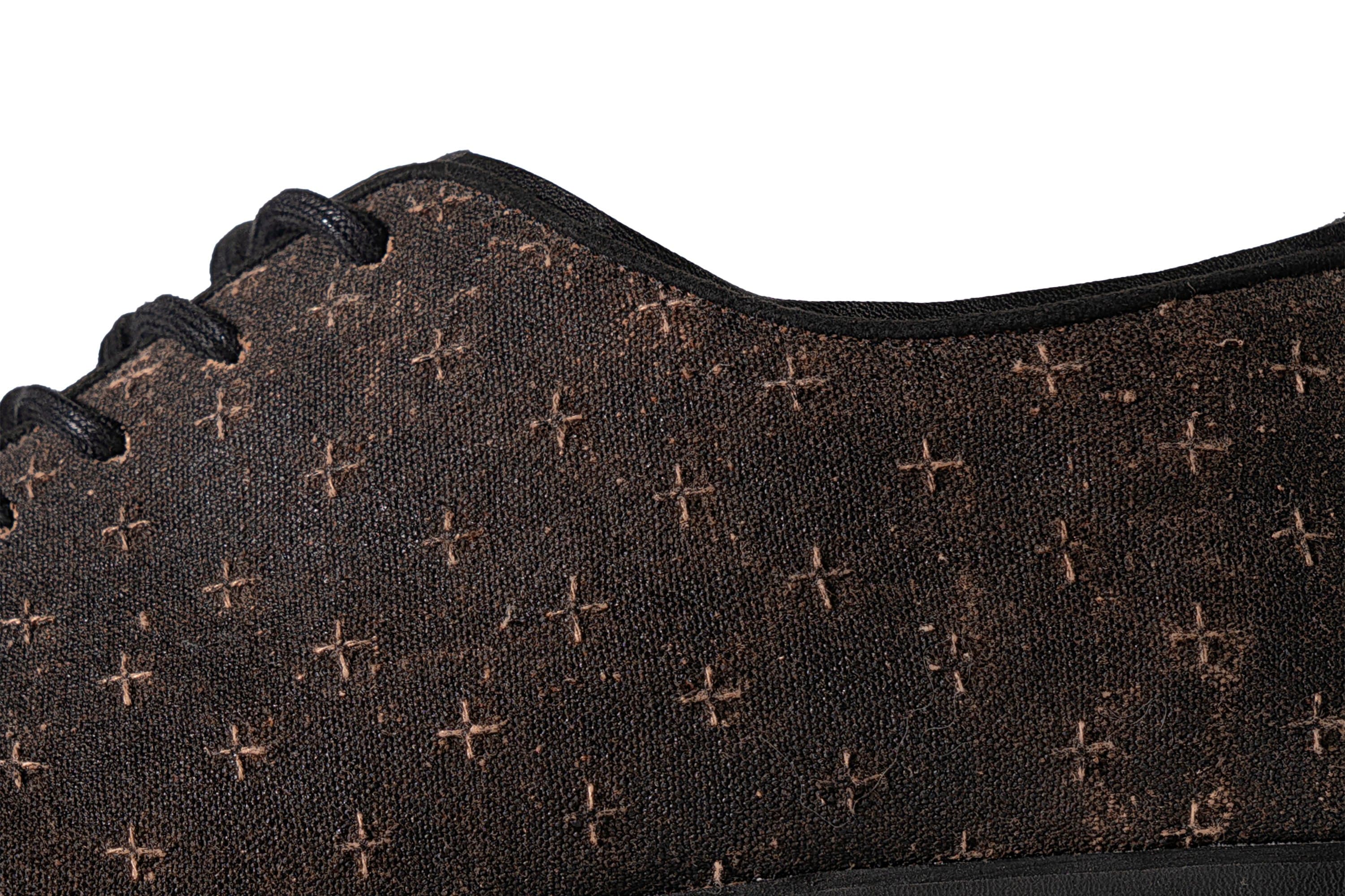 REWRITE Silk Panel Square-Toe Derby Shoes, premium urban and streetwear designers apparel on PROJECTISR.com, REWRITE