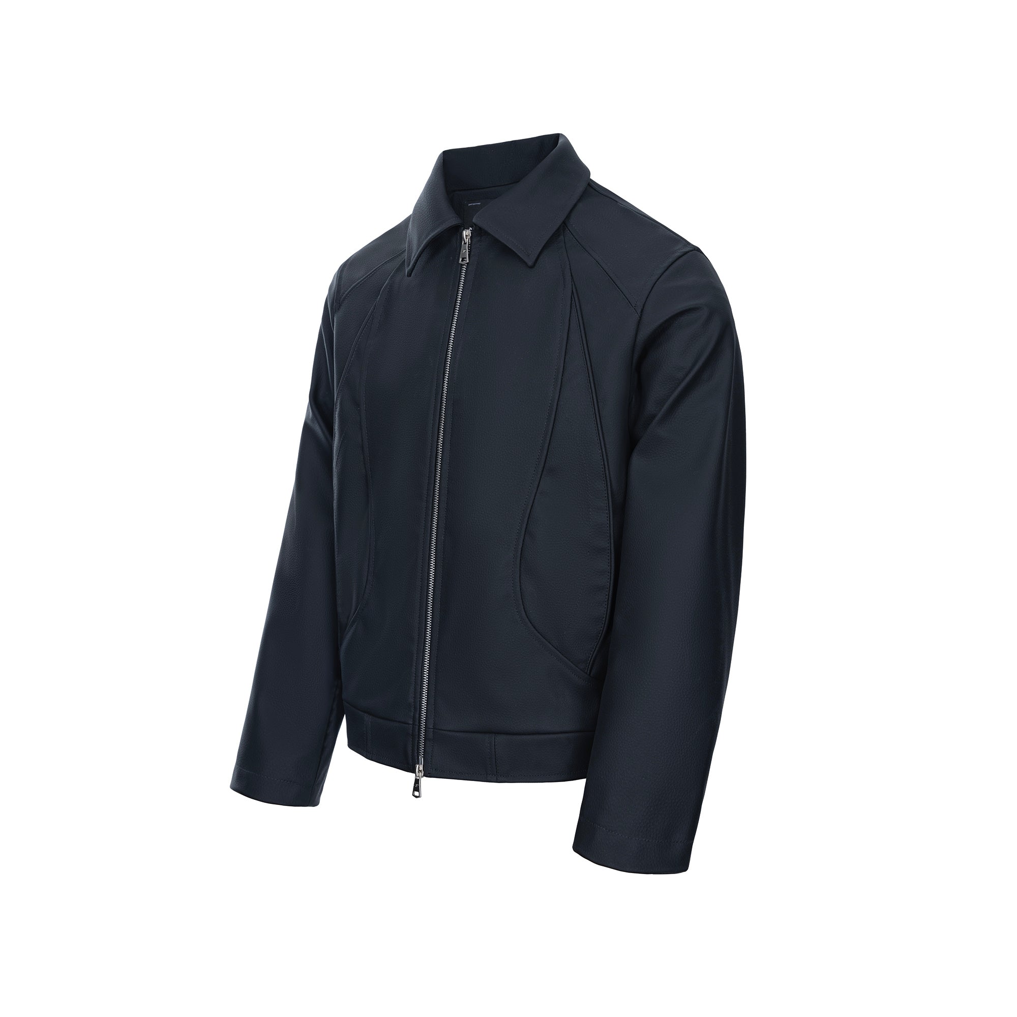 CATSSTAC Knightcore Pebbled Jacket, premium urban and streetwear designers apparel on PROJECTISR.com, CATSSTAC