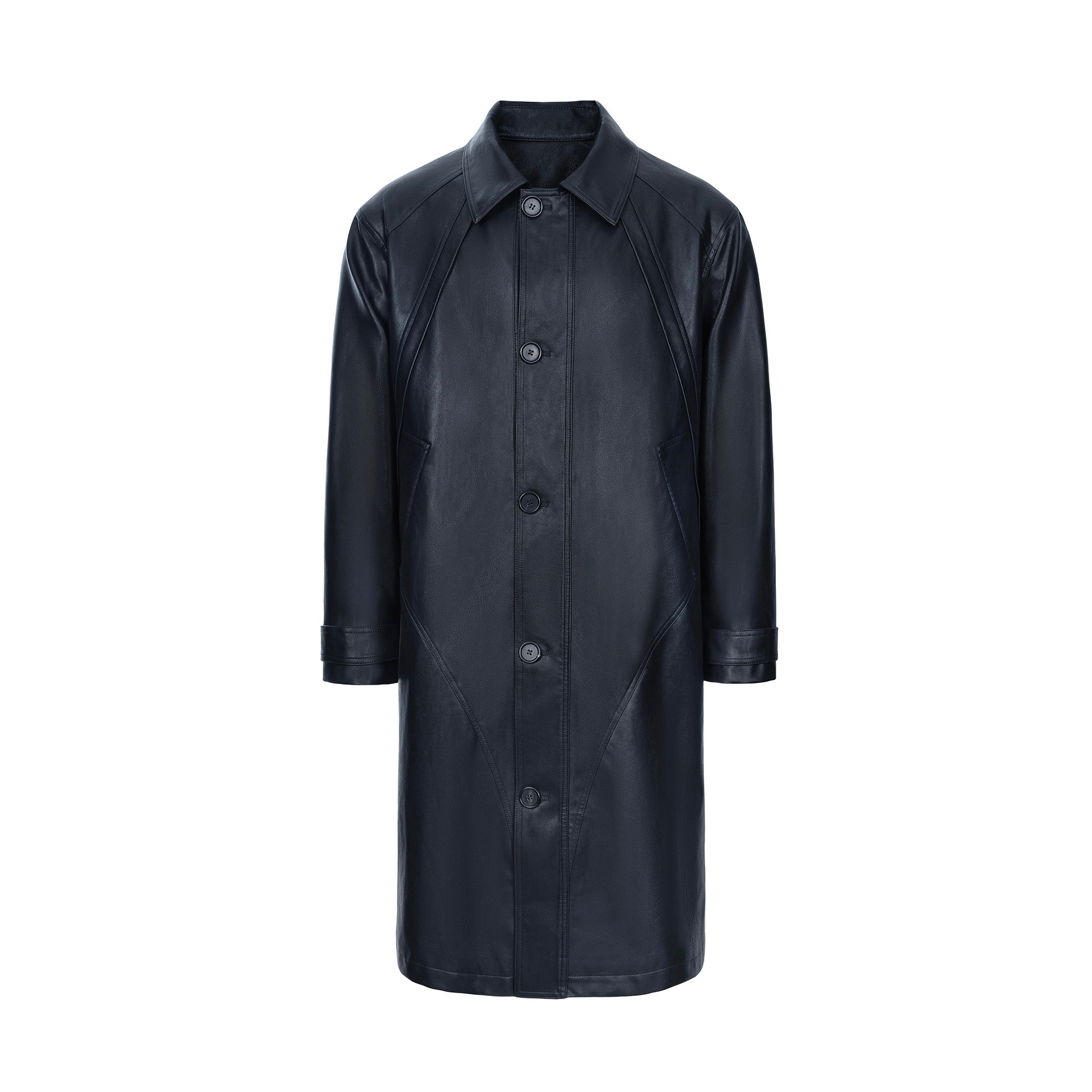 CATSSTAC Nightwalker PU Trench Coat, premium urban and streetwear designers apparel on PROJECTISR.com, CATSSTAC