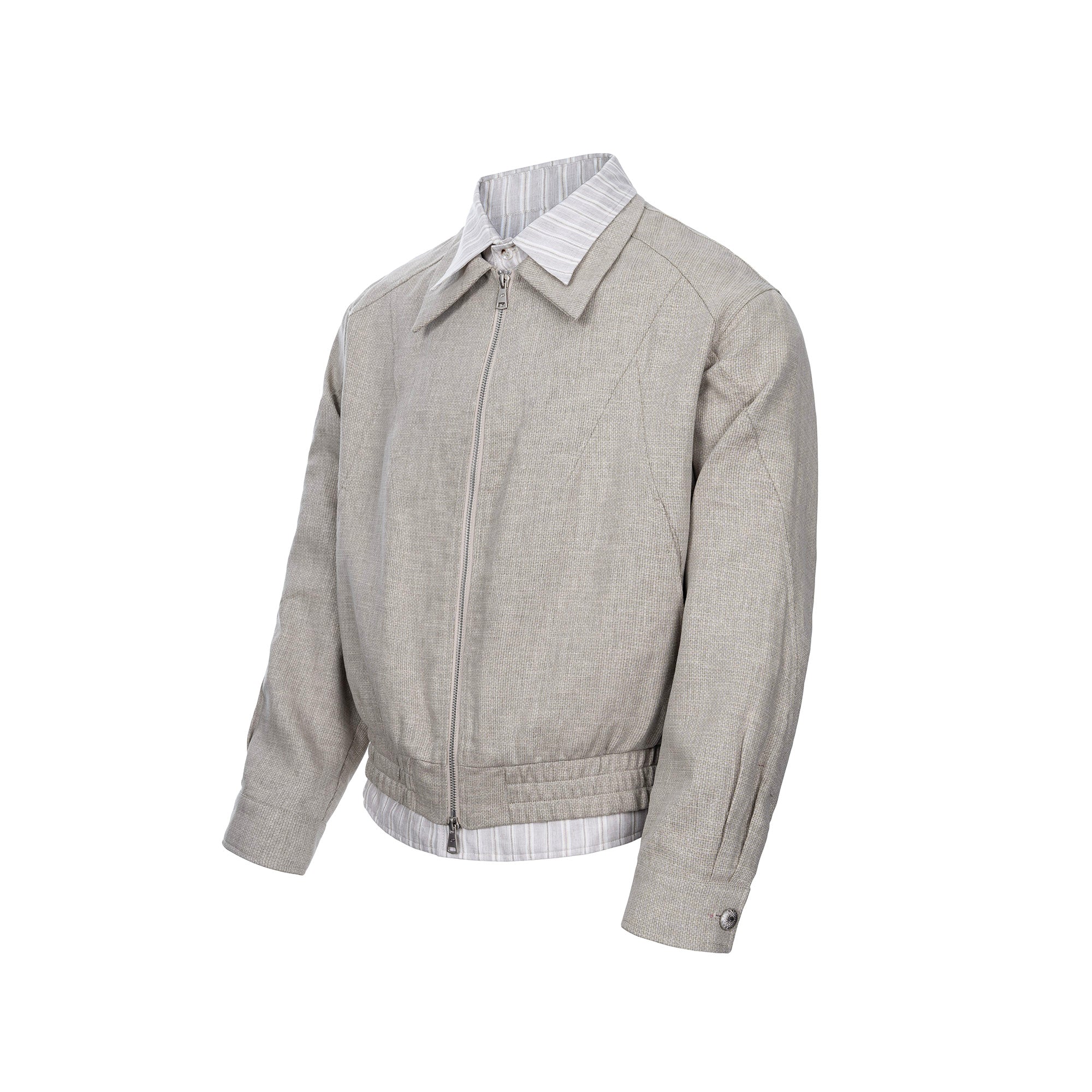 CATSSTAC Faux-Layer Zip Jacket, premium urban and streetwear designers apparel on PROJECTISR.com, CATSSTAC