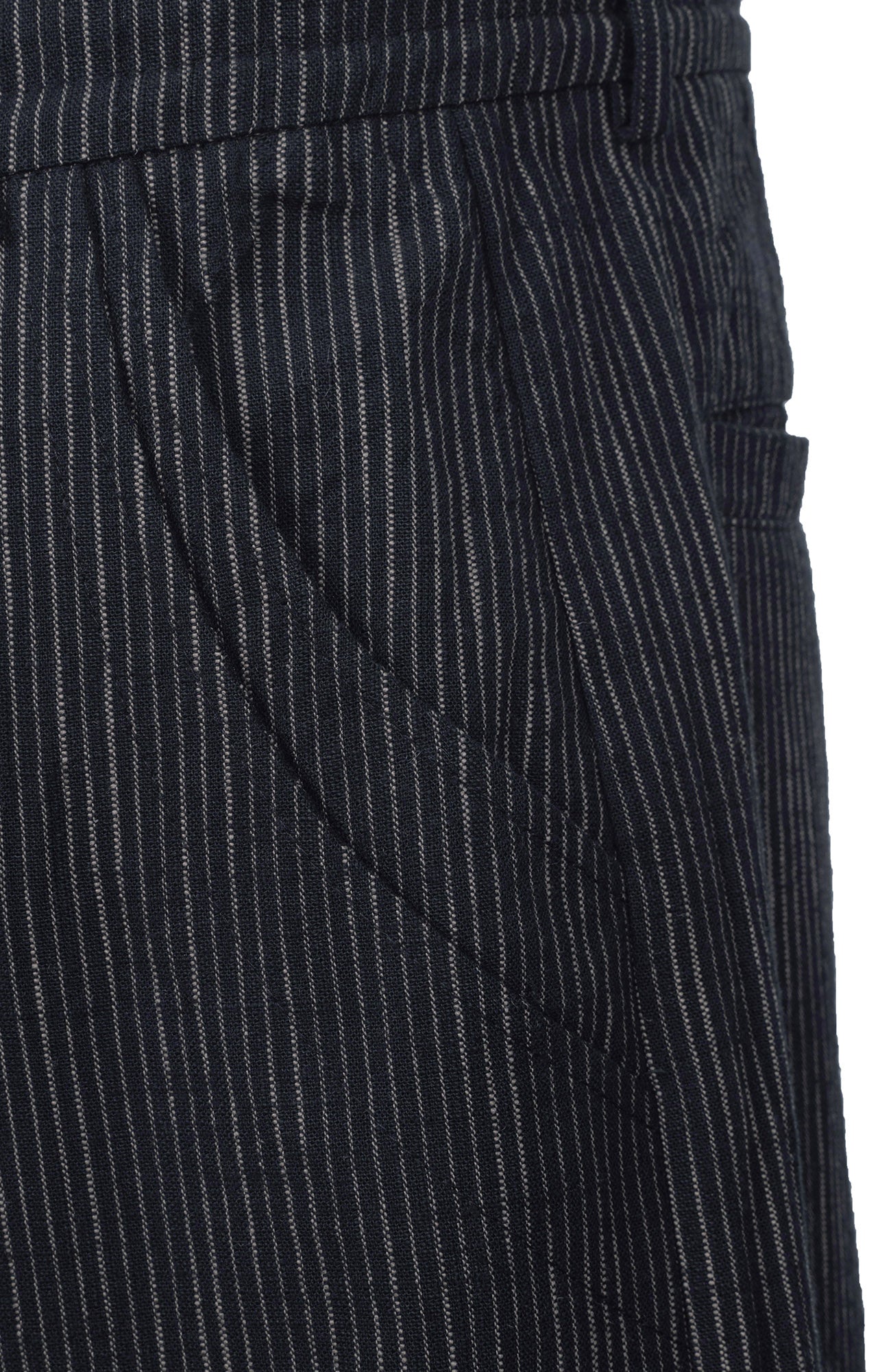 CATSSTAC Striped Double-Pleat Trousers, premium urban and streetwear designers apparel on PROJECTISR.com, CATSSTAC