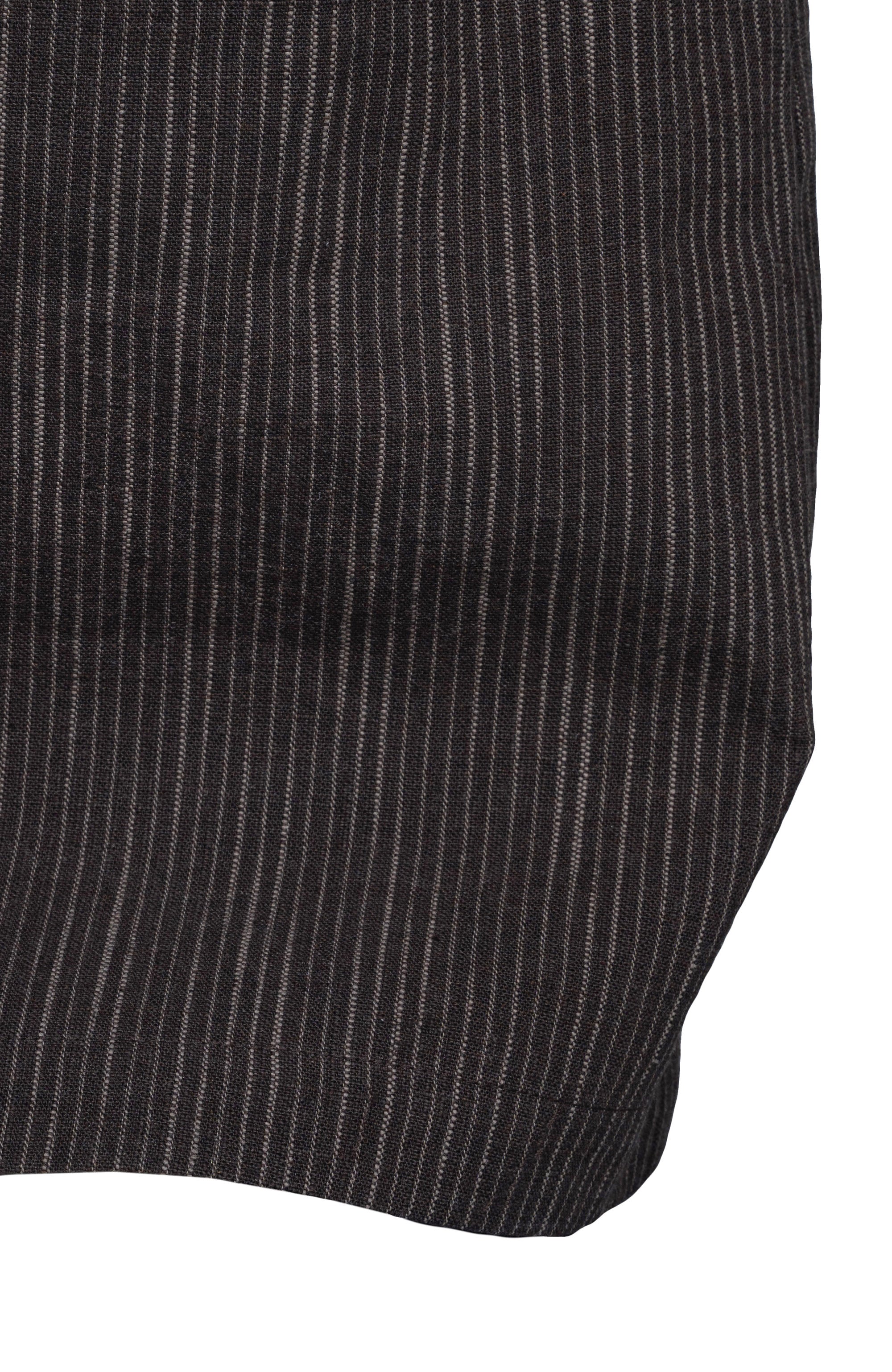 CATSSTAC Striped Double-Pleat Trousers, premium urban and streetwear designers apparel on PROJECTISR.com, CATSSTAC