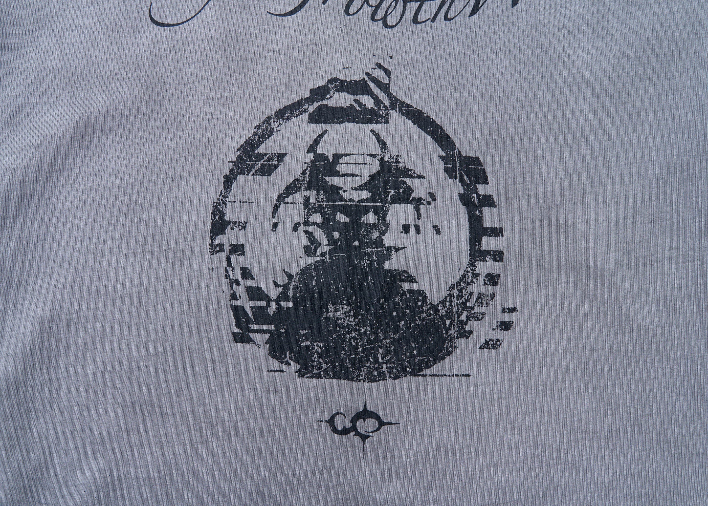 SAVAGEGROWTHWORLD Distressed GhosteMane T-Shirt, premium urban and streetwear designers apparel on PROJECTISR.com, SAVAGEGROWTHWORLD
