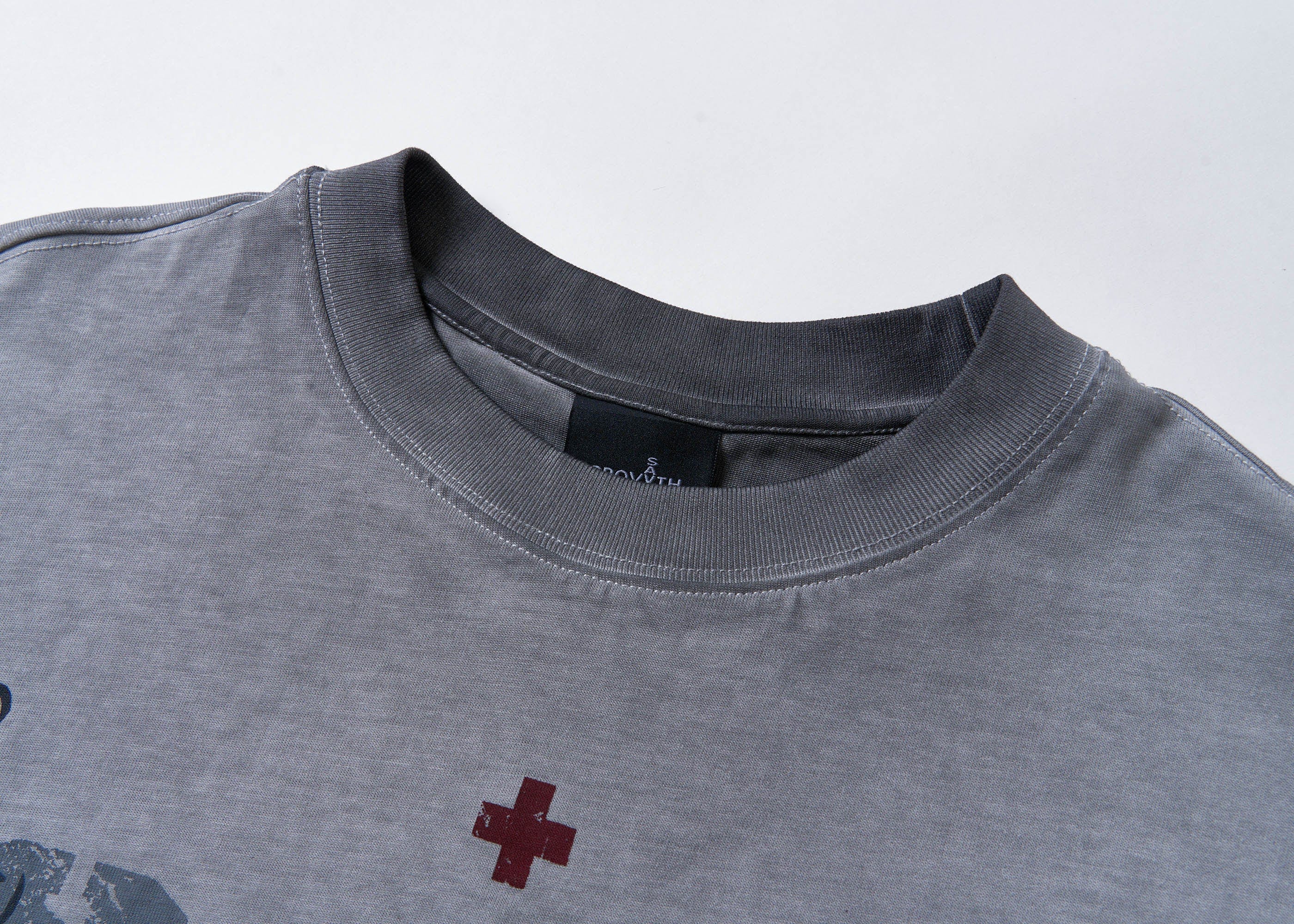 SAVAGEGROWTHWORLD Distressed GhosteMane T-Shirt, premium urban and streetwear designers apparel on PROJECTISR.com, SAVAGEGROWTHWORLD