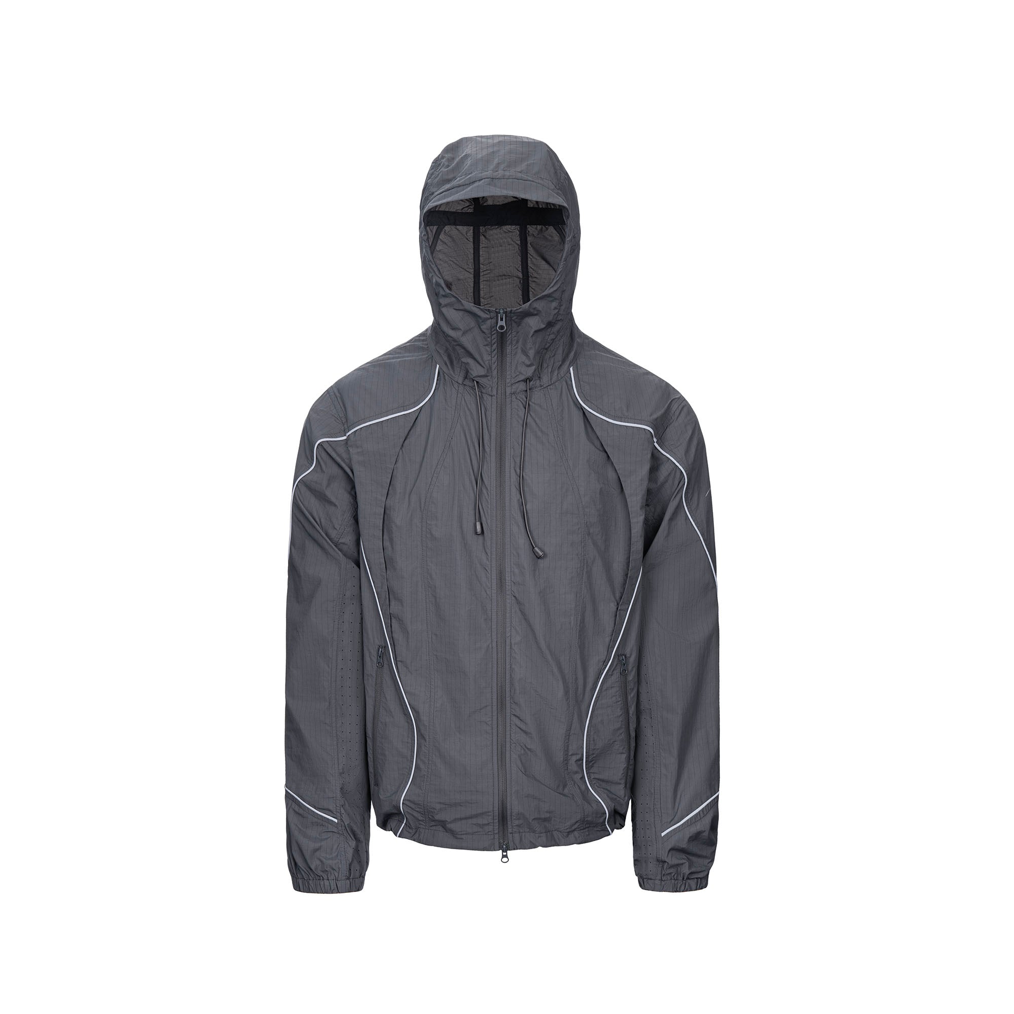 CATSSTAC Curved-Panel Lightweight UV Protection Jacket, premium urban and streetwear designers apparel on PROJECTISR.com, CATSSTAC