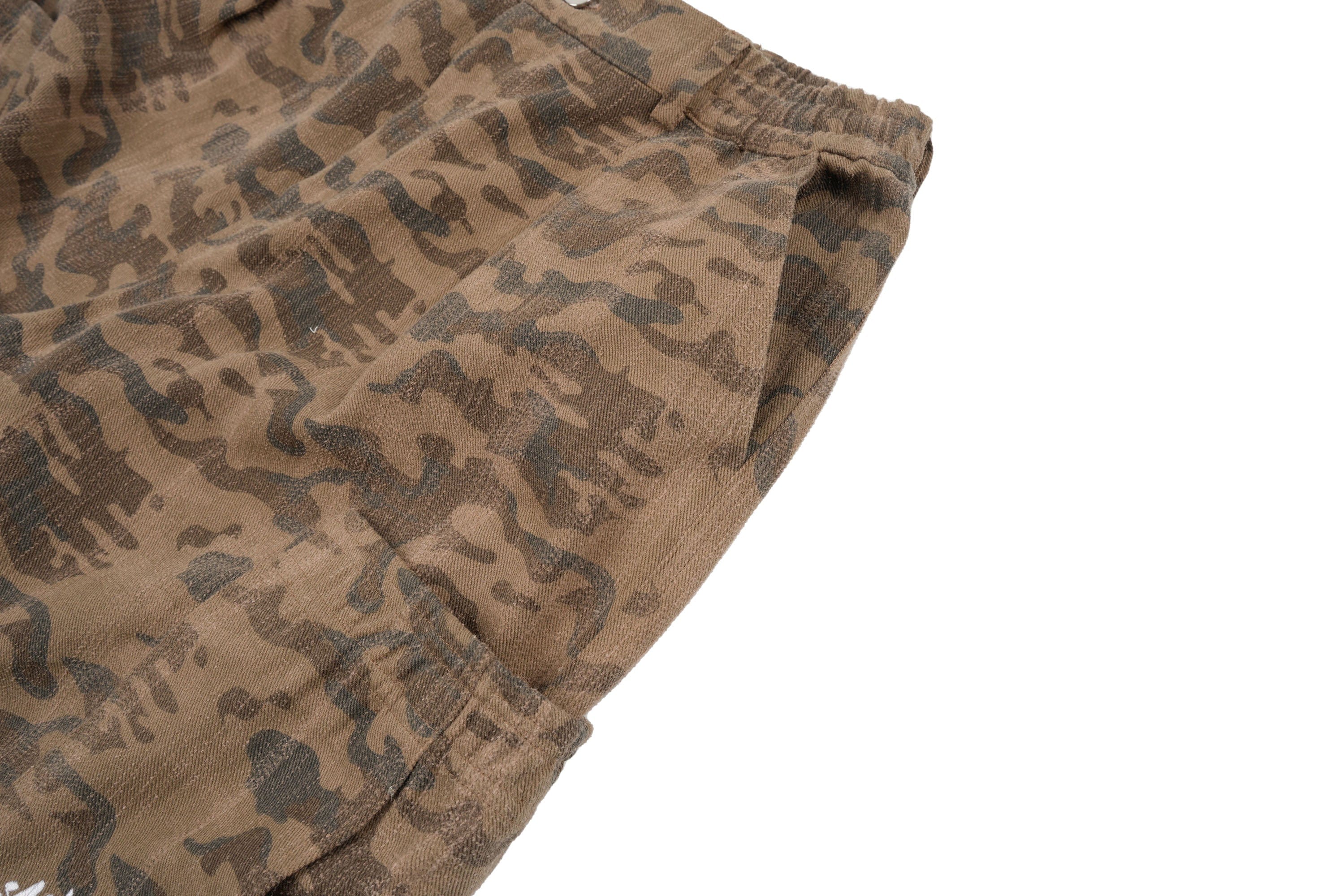 MAKEMORE Camo Multi-Pocket Panel Cargo Pants, premium urban and streetwear designers apparel on PROJECTISR.com, MAKEMORE