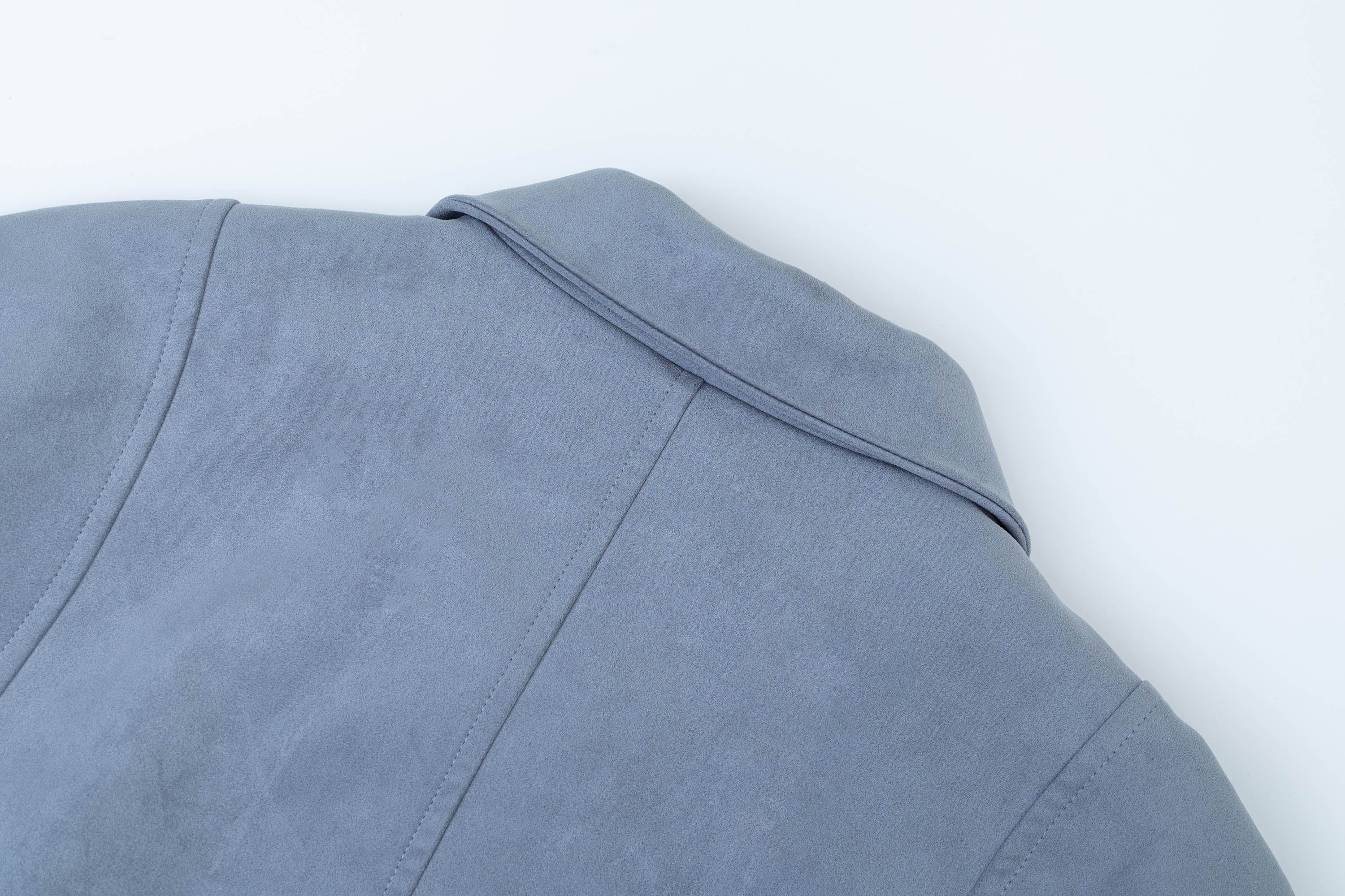 IN EXISTENCE Curved Spliced Smooth Harrington Jacket, premium urban and streetwear designers apparel on PROJECTISR.com, IN EXISTENCE