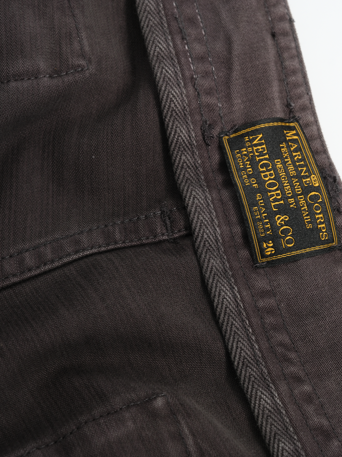 NEIGBORL Washed Cargo Pocket Pants