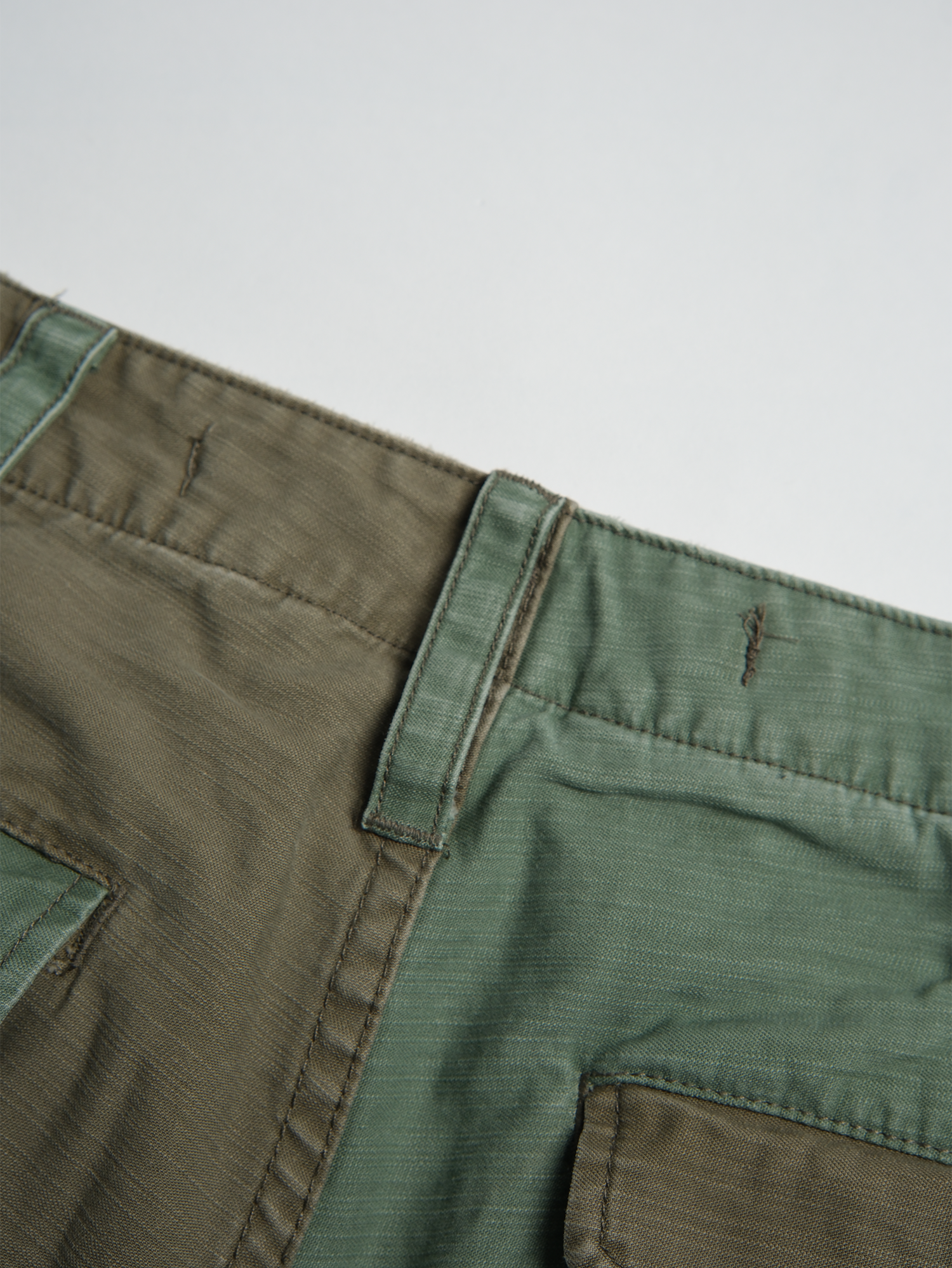 NEIGBORL Retro Washed Paneled Multi-Pocket Cargo Pants