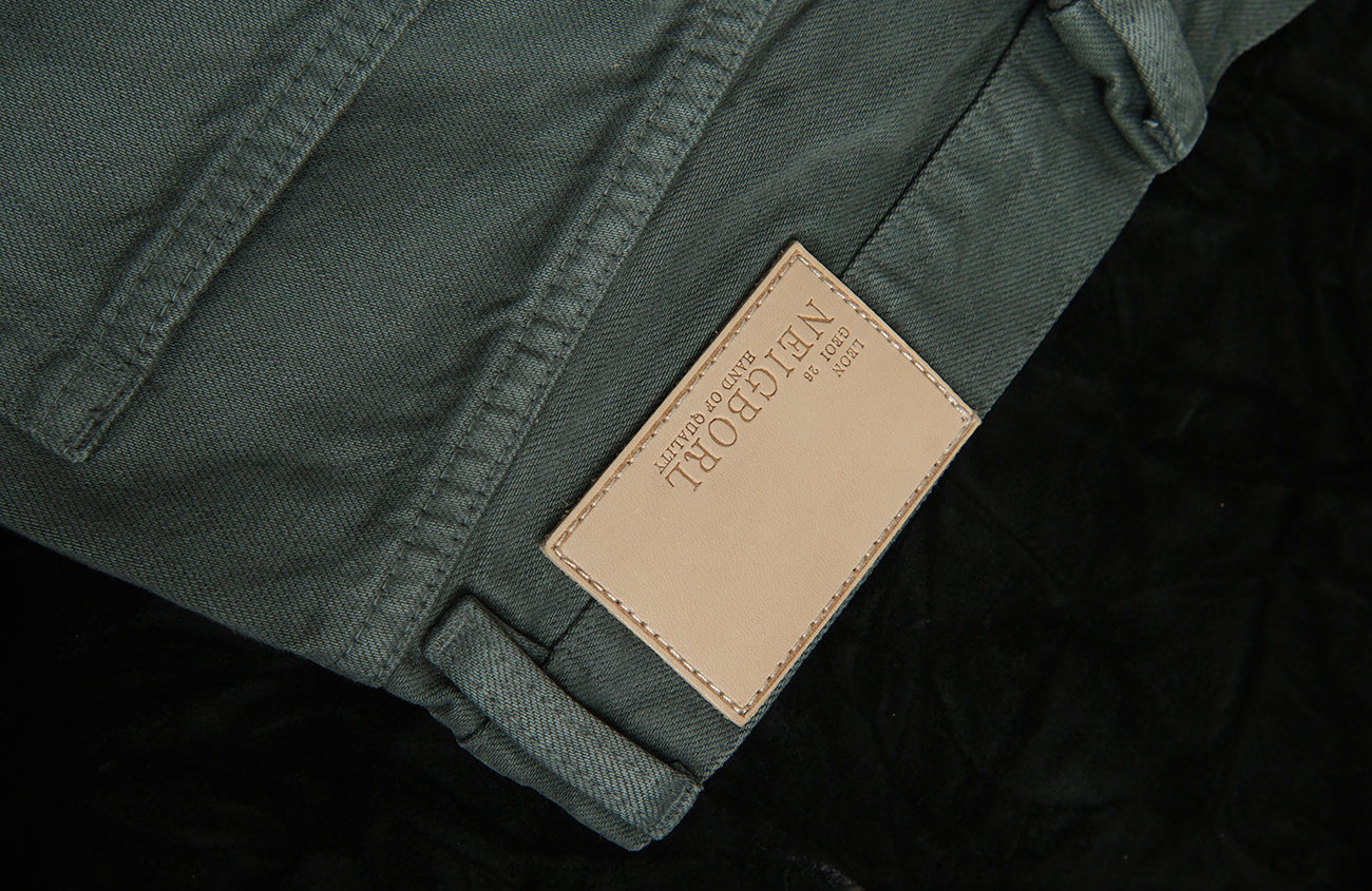 NEIGBORL Distressed Whisker Straight-Leg Jeans, premium urban and streetwear designers apparel on PROJECTISR.com, NEIGBORL