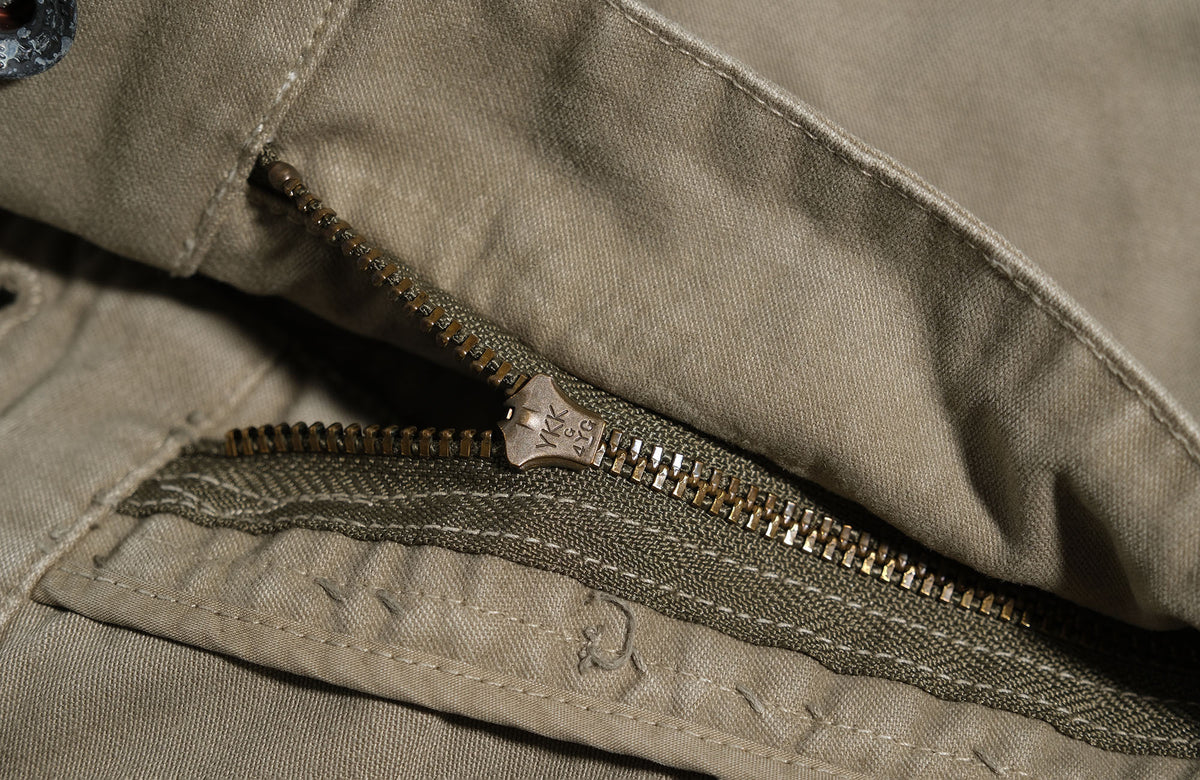 NEIGBORL Retro Washed Hand-Stitched Straight-Leg Cargo Pants