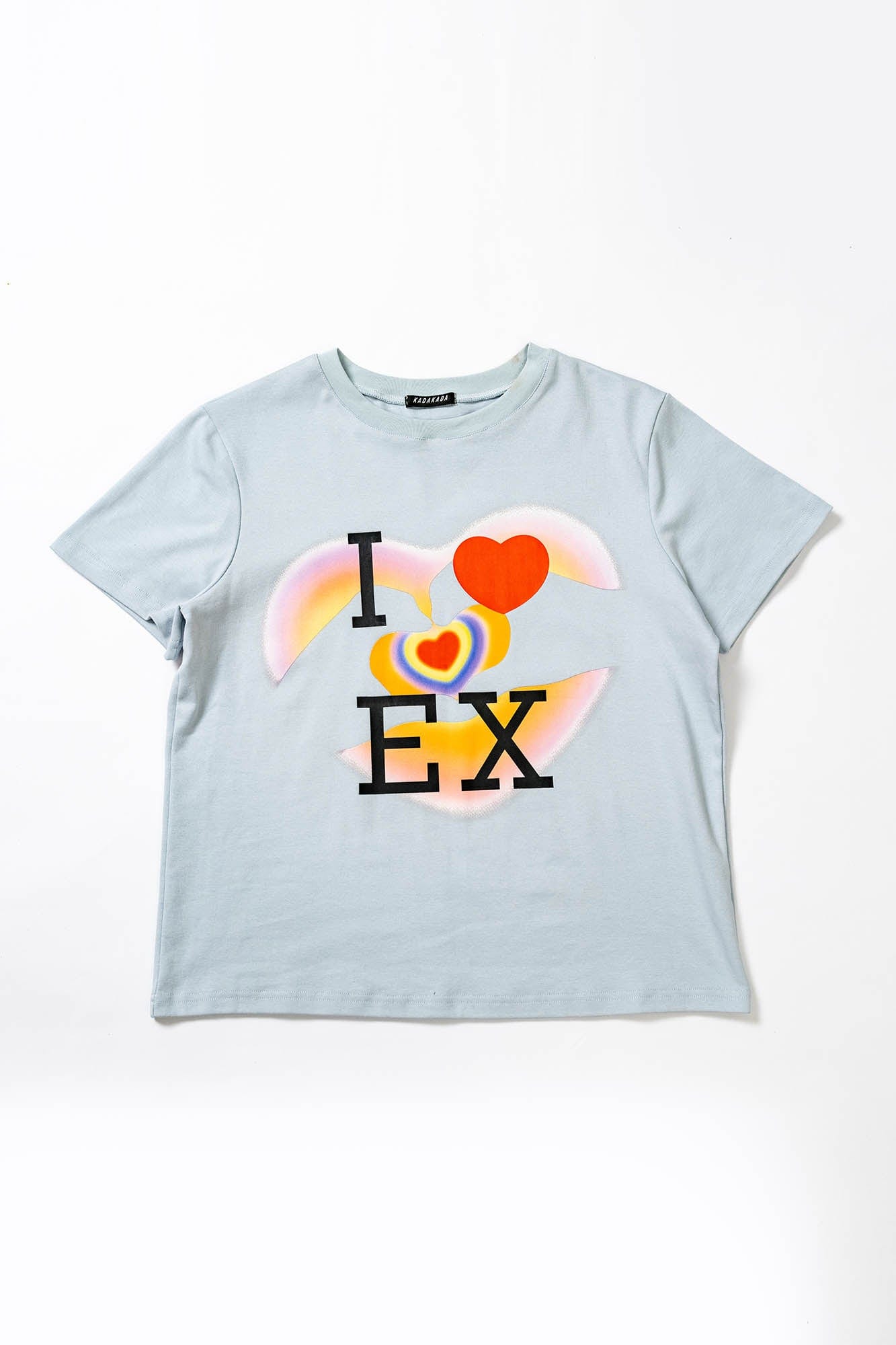 KADAKADA I Love EX T-Shirt, premium urban and streetwear designers apparel on PROJECTISR.com, KADAKADA