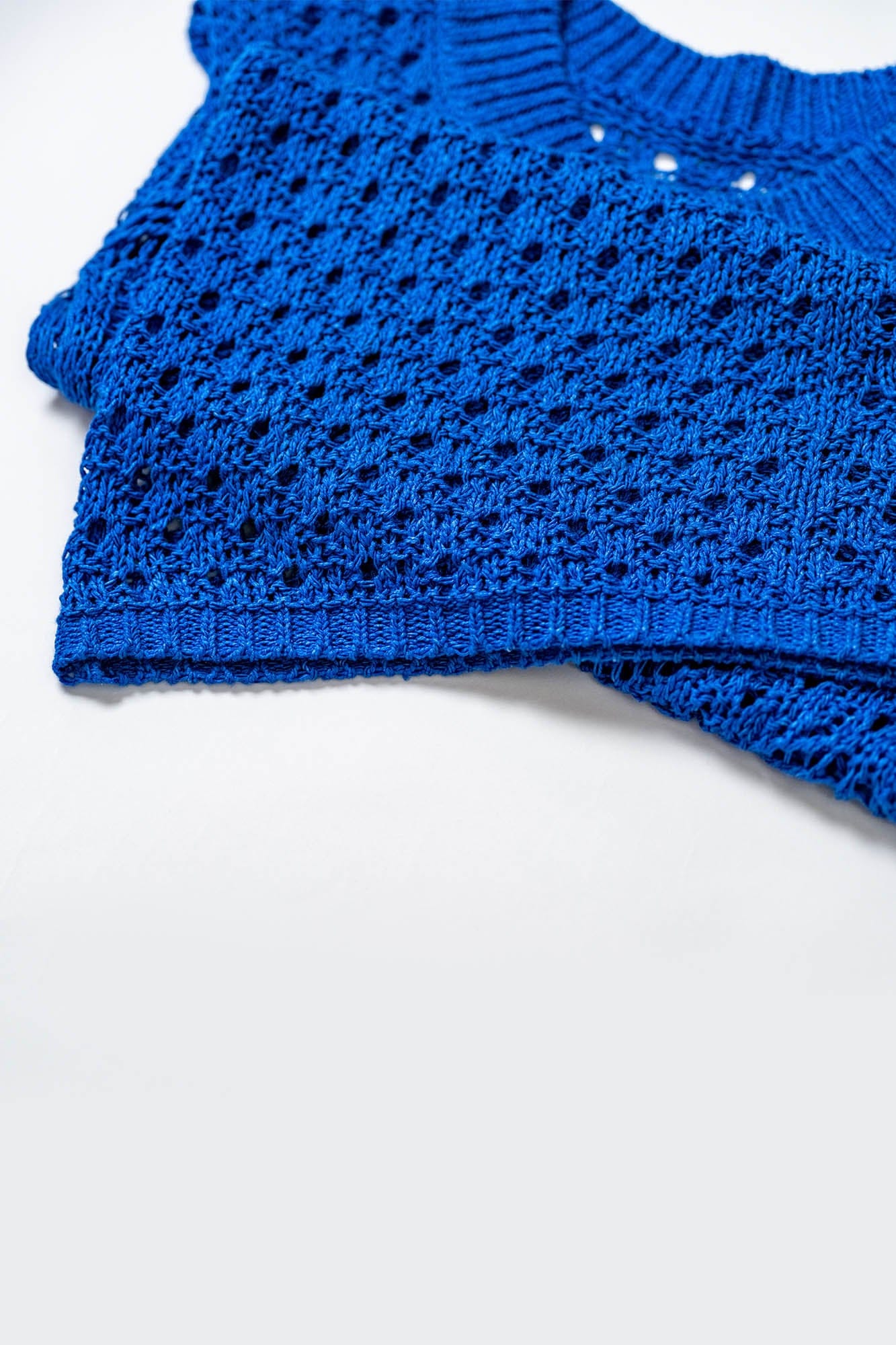 KADAKADA Geometric Crochet Vest, premium urban and streetwear designers apparel on PROJECTISR.com, KADAKADA