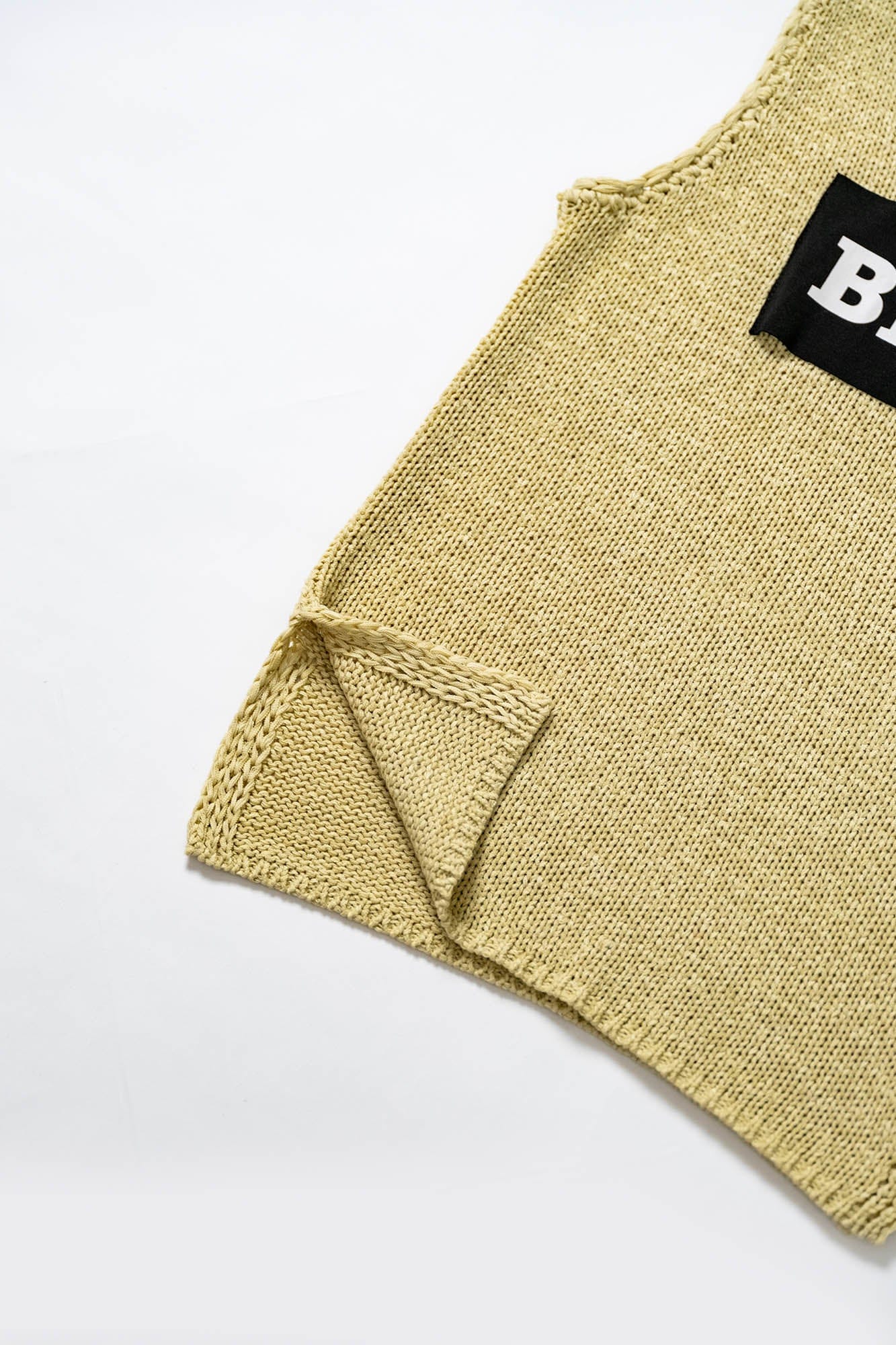 KADAKADA BPM Patchwork Knitted Vest, premium urban and streetwear designers apparel on PROJECTISR.com, KADAKADA