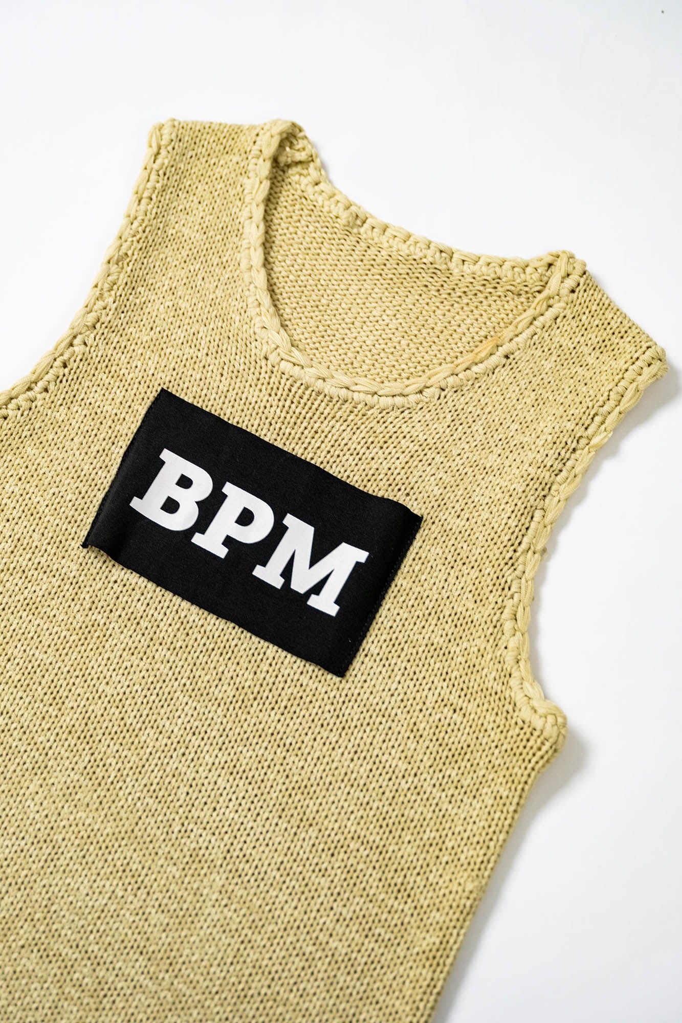 KADAKADA BPM Patchwork Knitted Vest, premium urban and streetwear designers apparel on PROJECTISR.com, KADAKADA