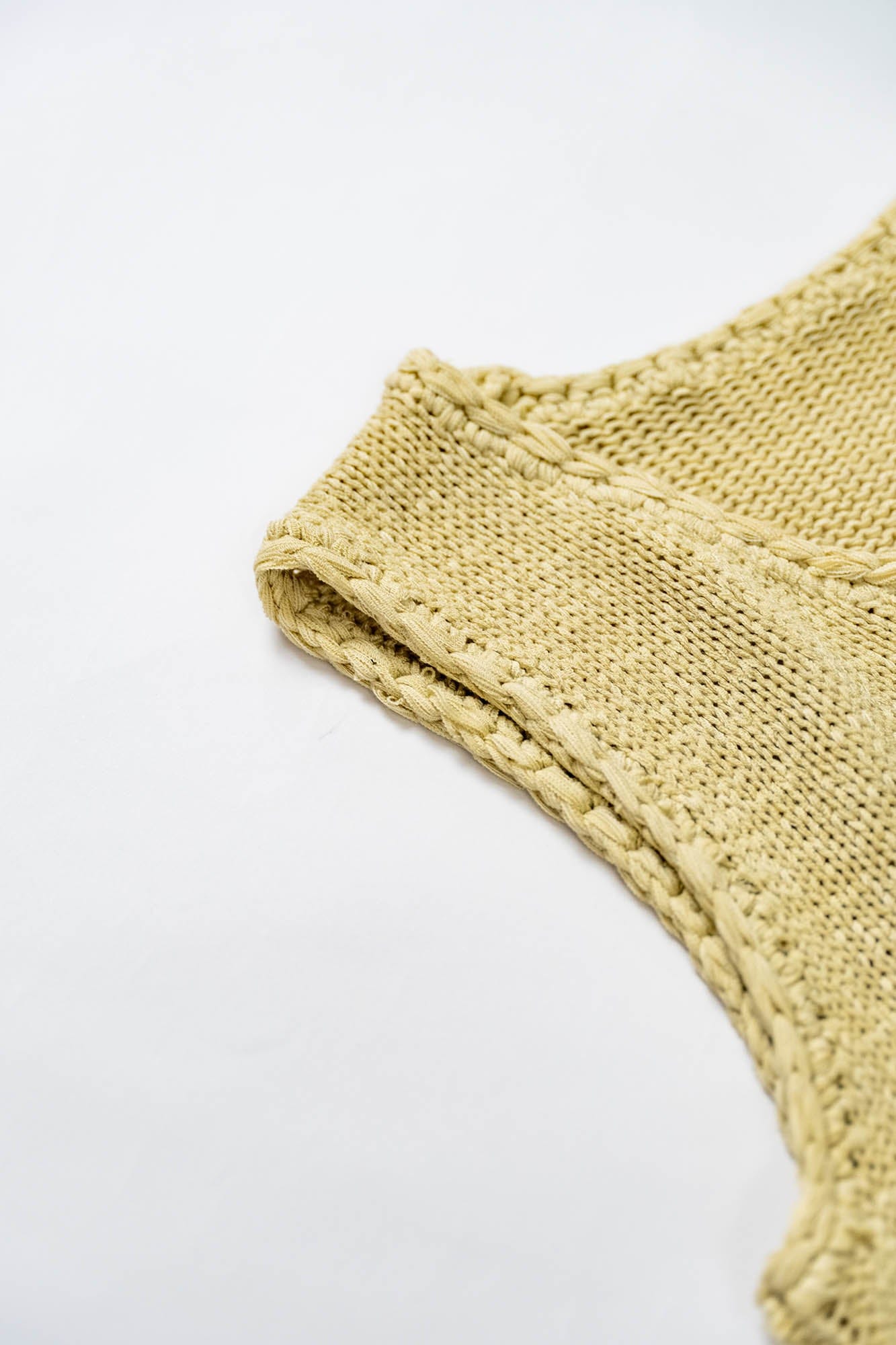 KADAKADA BPM Patchwork Knitted Vest, premium urban and streetwear designers apparel on PROJECTISR.com, KADAKADA