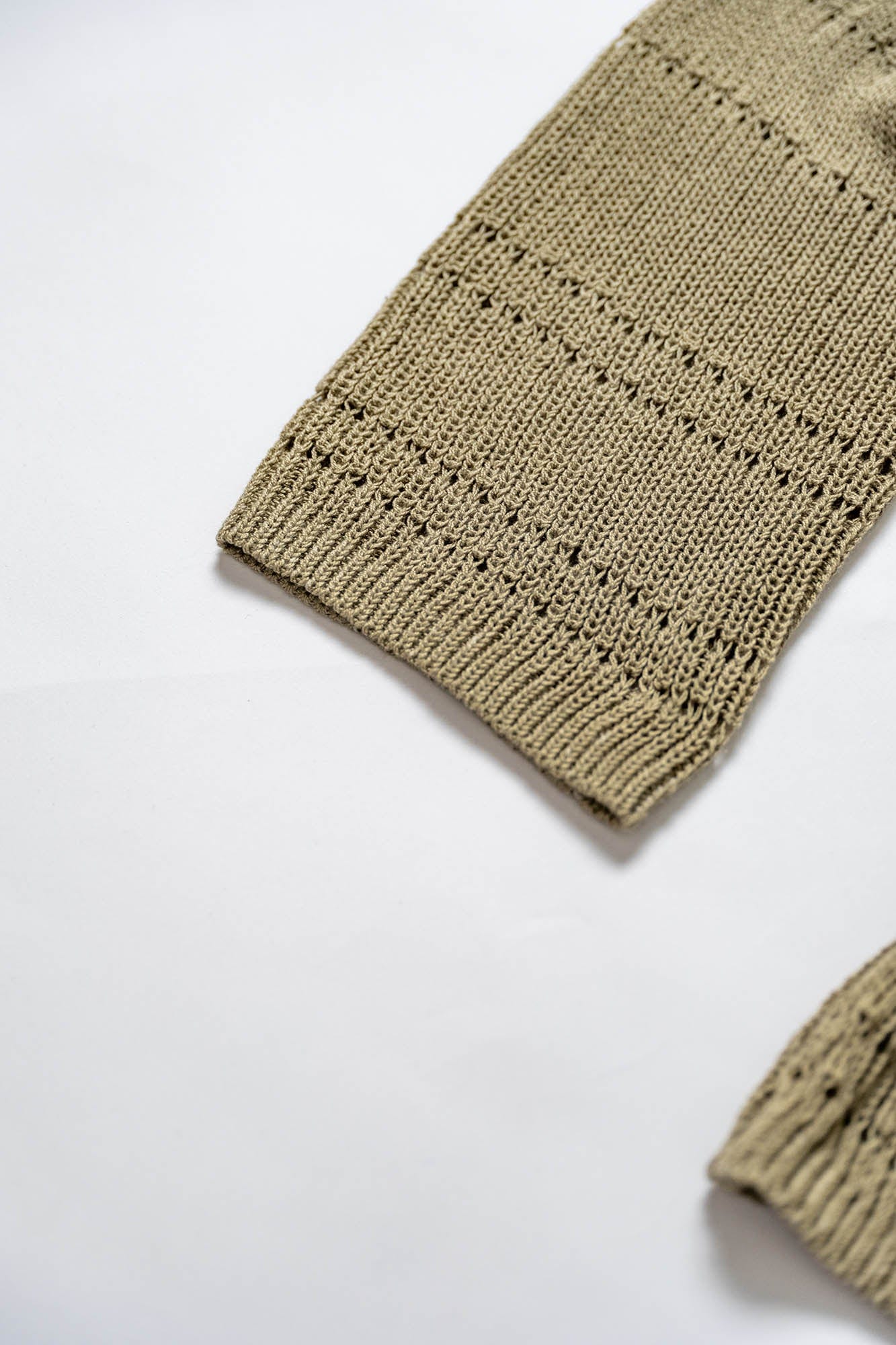 KADAKADA Open-Knit Drawstring Sweater
