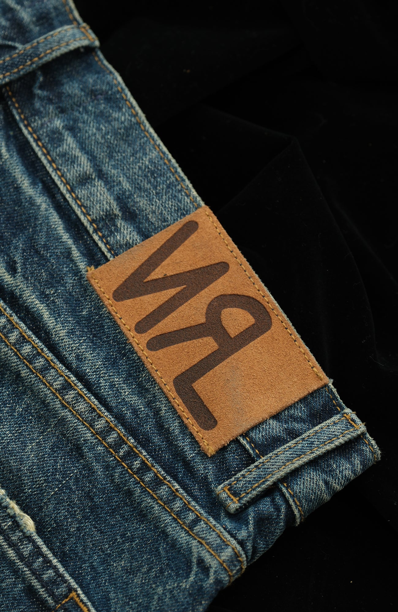 NEIGBORL Distressed Straight-Leg Jeans, premium urban and streetwear designers apparel on PROJECTISR.com, NEIGBORL