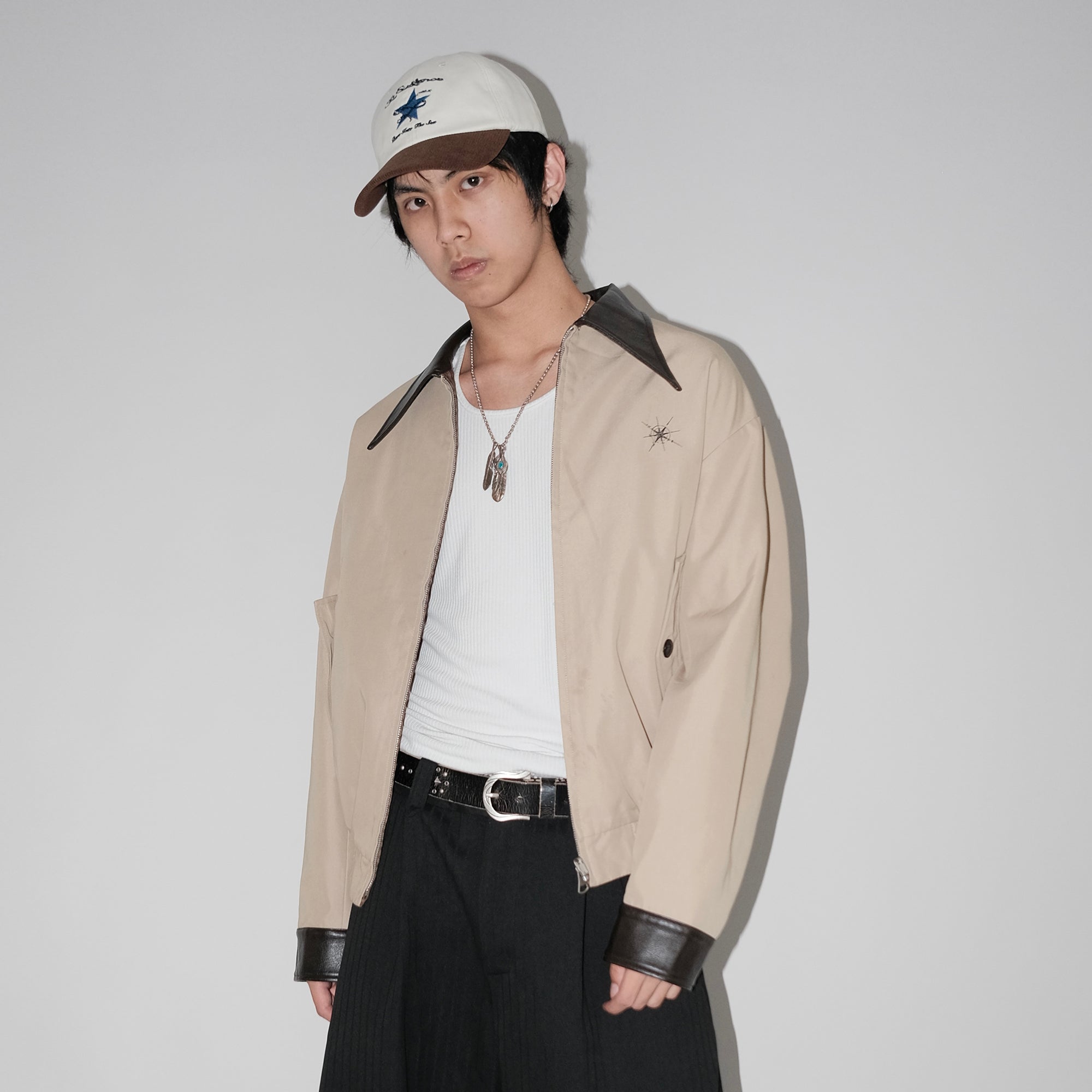 IN EXISTENCE Reversible Compass Embroidered Jacket