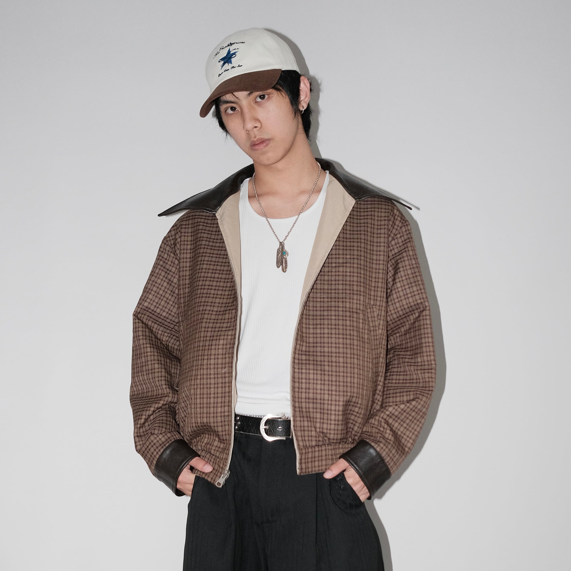 IN EXISTENCE Reversible Compass Embroidered Jacket