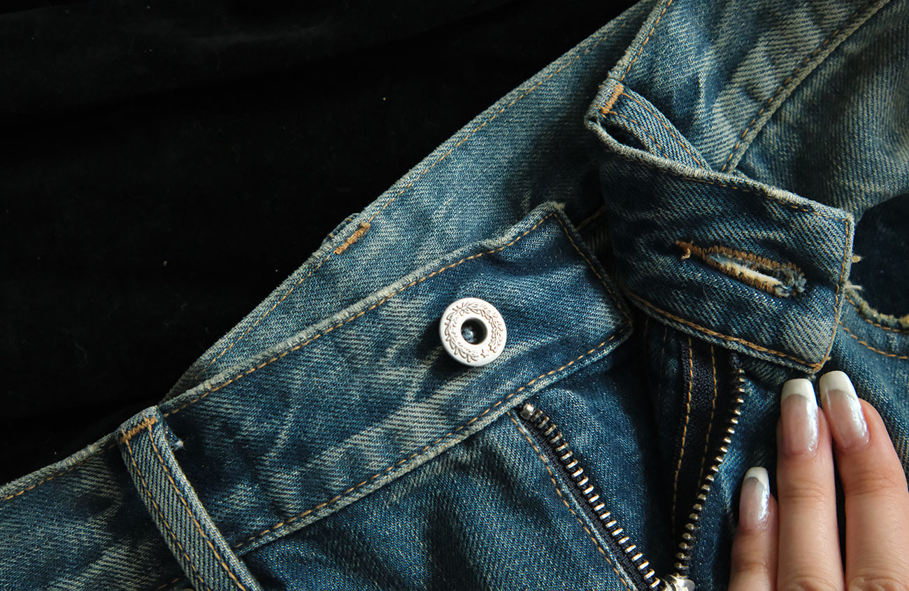 NEIGBORL Heavyweight Straight-Leg Jeans, premium urban and streetwear designers apparel on PROJECTISR.com, NEIGBORL