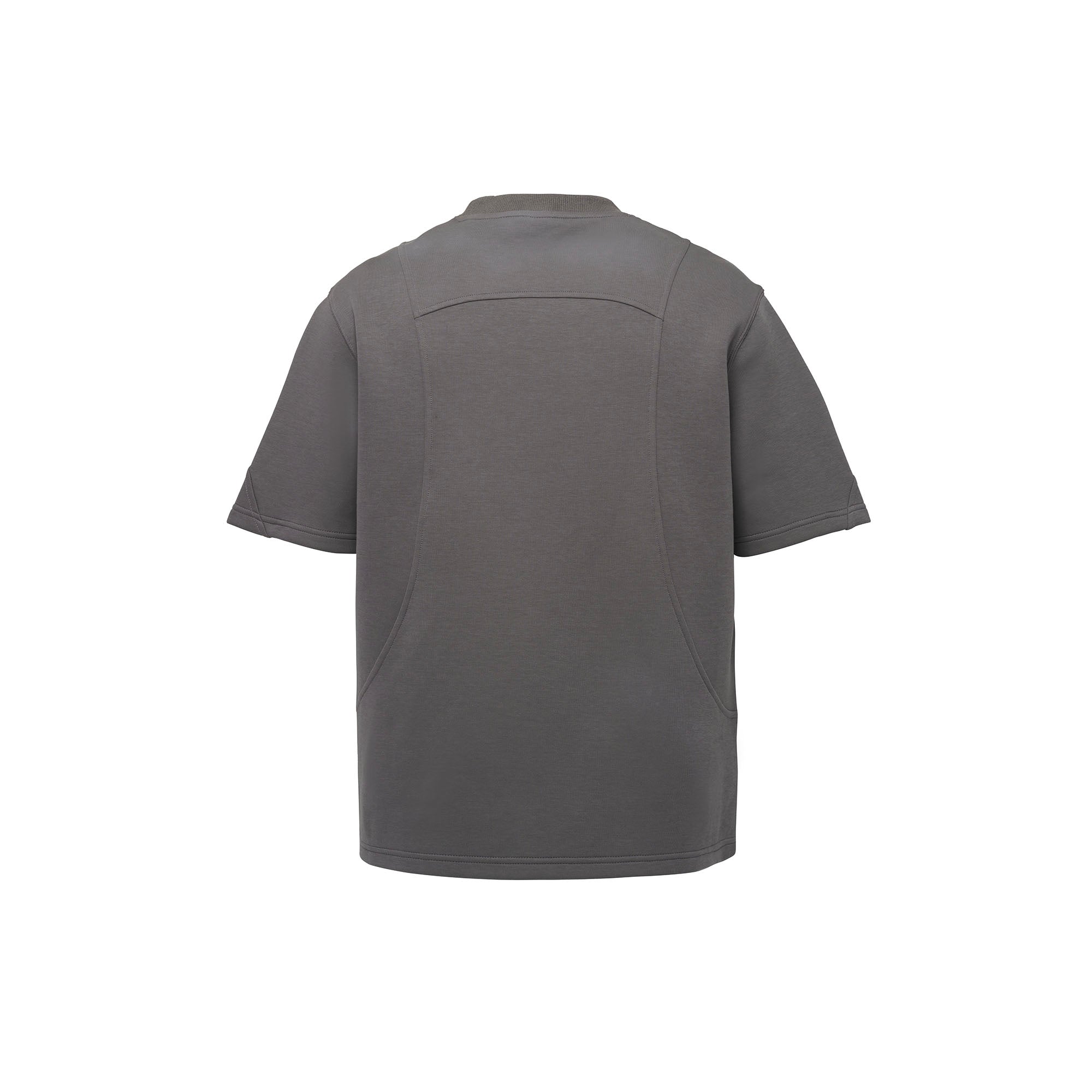 CATSSTAC Structured Paneled Pocket T-Shirt, premium urban and streetwear designers apparel on PROJECTISR.com, CATSSTAC