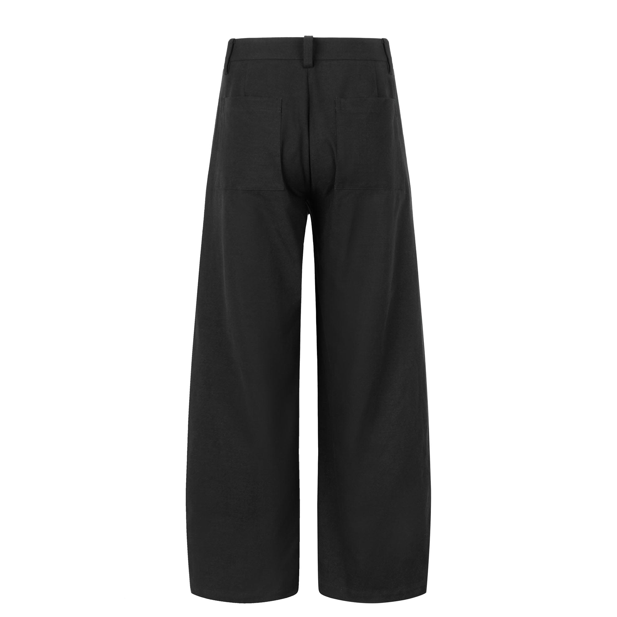 OKAYTHXBYE Pleated Linen-Blend Wide-Leg Trousers, premium urban and streetwear designers apparel on PROJECTISR.com, OKAYTHXBYE
