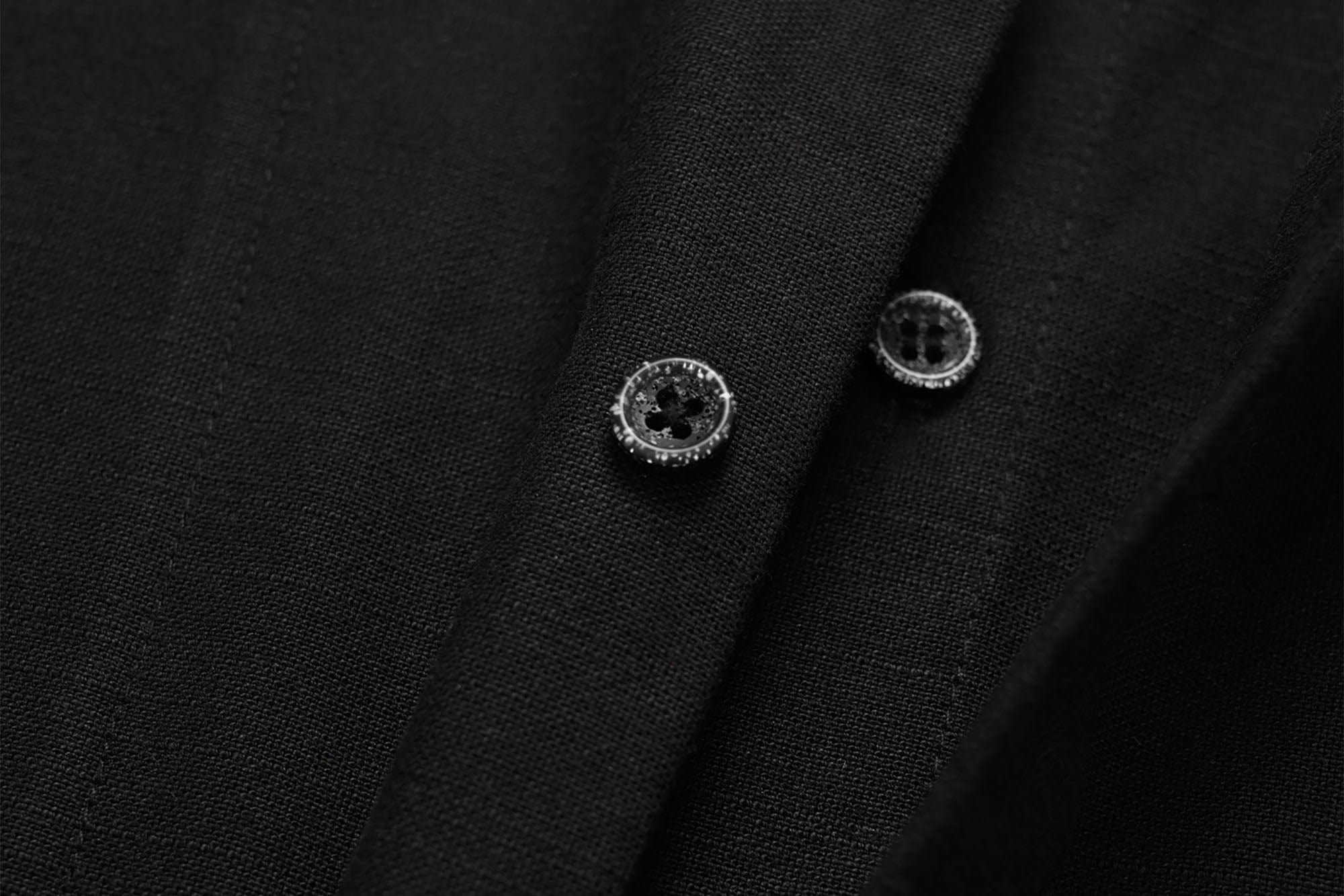 OKAYTHXBYE Faux-Layer Stitch Half Shirt, premium urban and streetwear designers apparel on PROJECTISR.com, OKAYTHXBYE