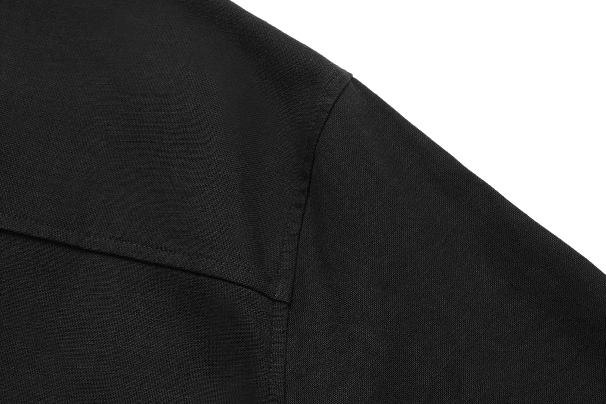OKAYTHXBYE Faux-Layer Stitch Half Shirt, premium urban and streetwear designers apparel on PROJECTISR.com, OKAYTHXBYE
