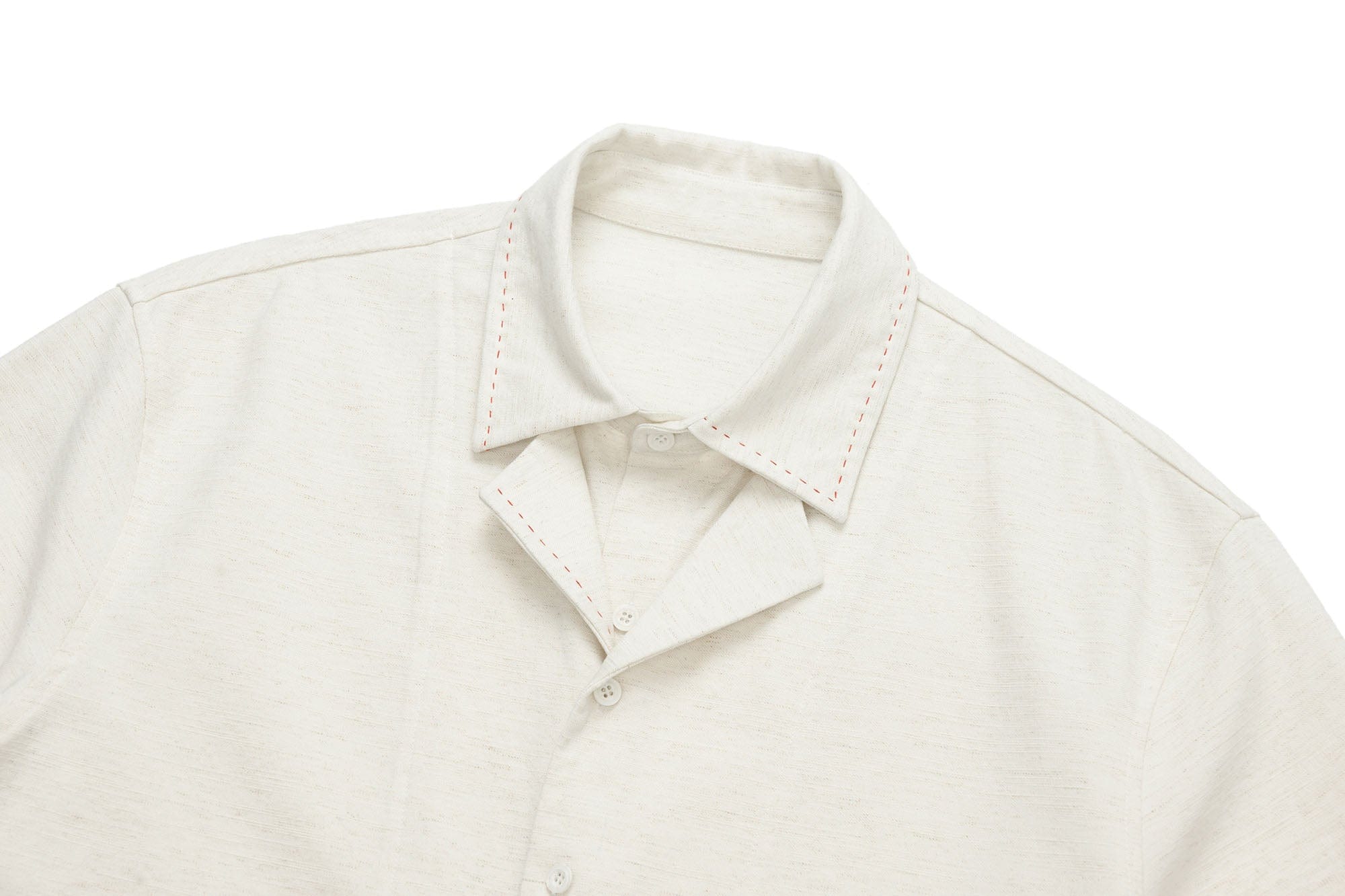 OKAYTHXBYE Faux-Layer Stitch Half Shirt, premium urban and streetwear designers apparel on PROJECTISR.com, OKAYTHXBYE