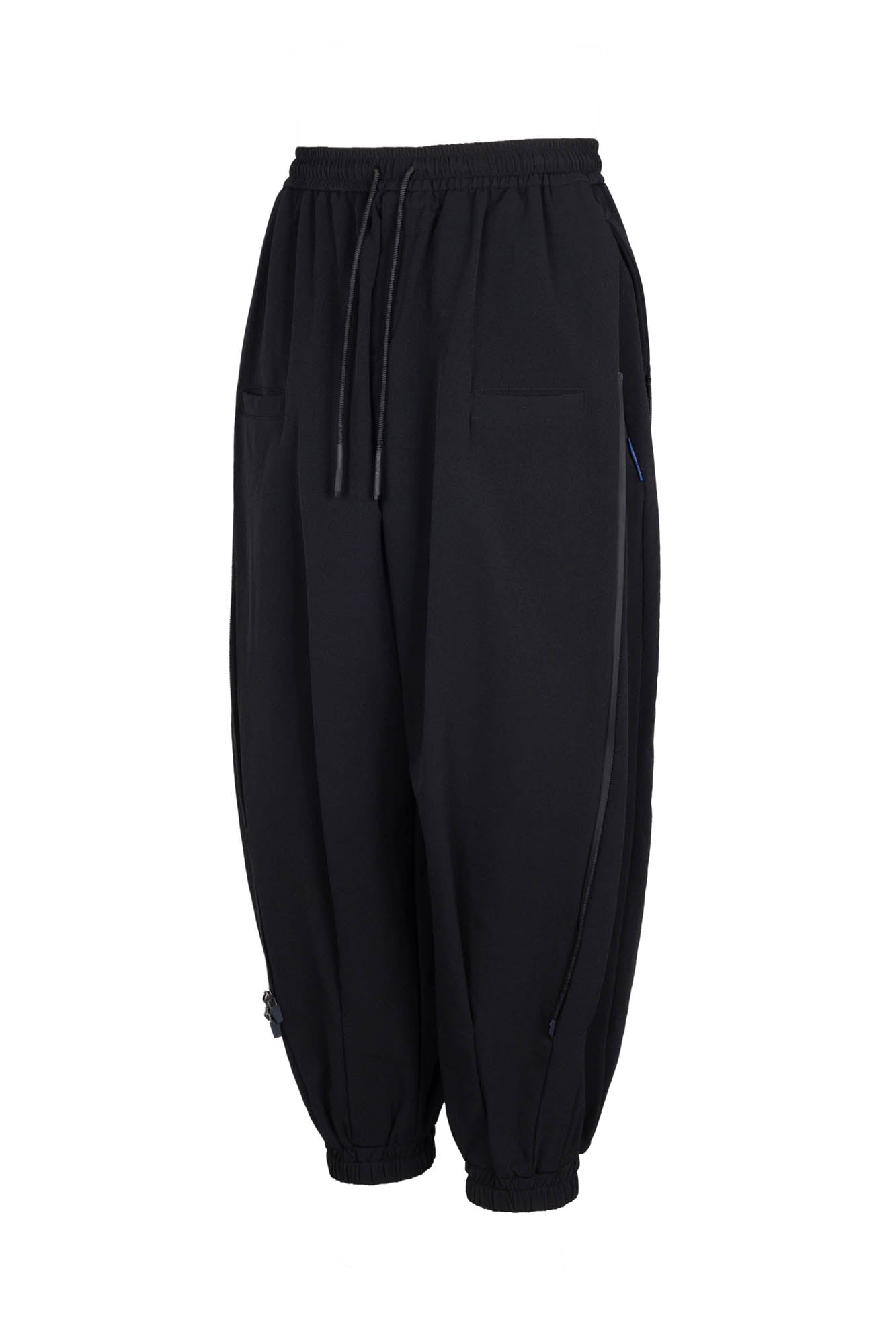 SILENSTORM Double-Zip Wide-Leg Jogger Pants, premium urban and streetwear designers apparel on PROJECTISR.com, SILENSTORM