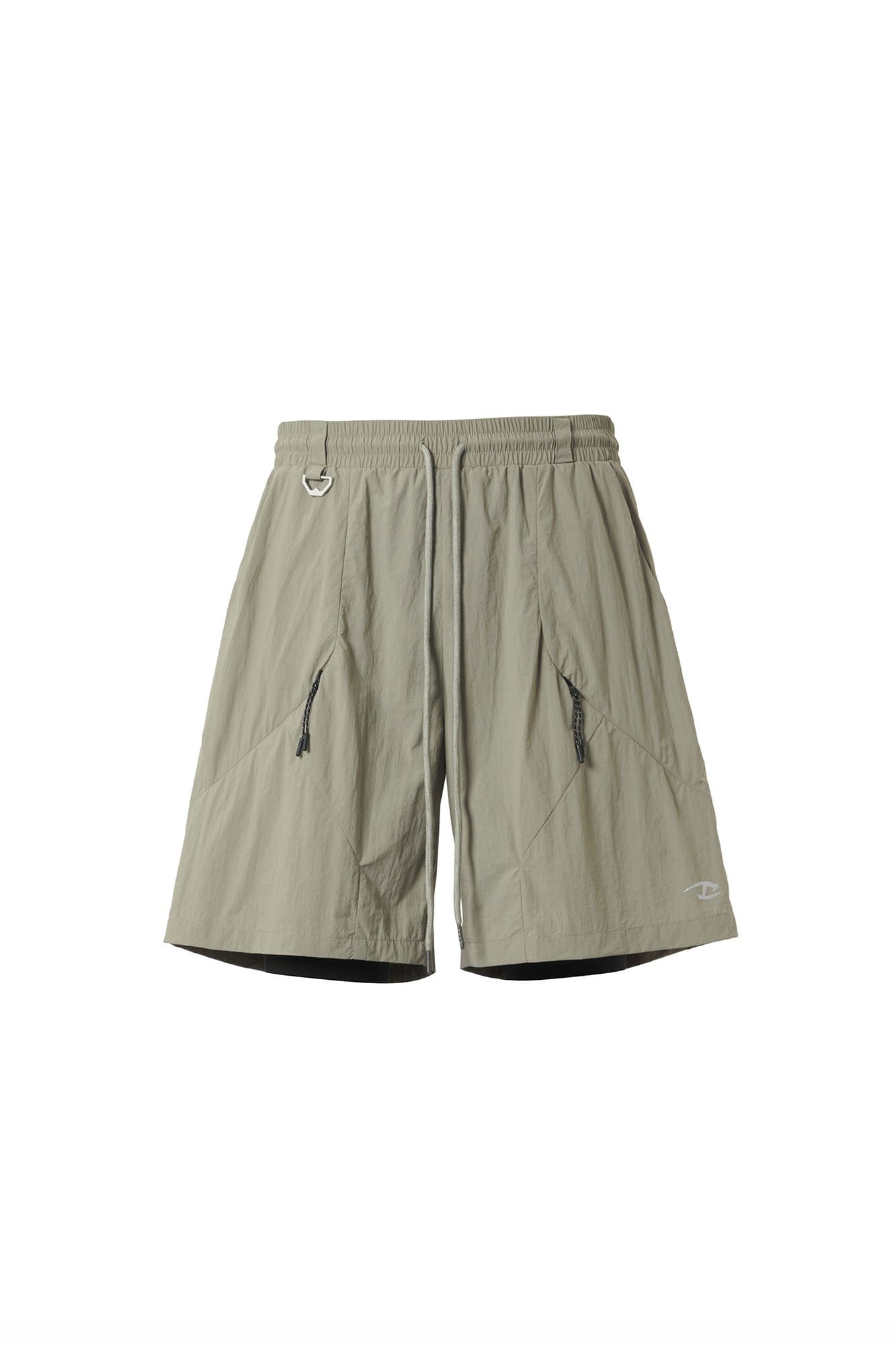 CATSSTAC Utility Crinkled Zip-Pocket Shorts, premium urban and streetwear designers apparel on PROJECTISR.com, CATSSTAC