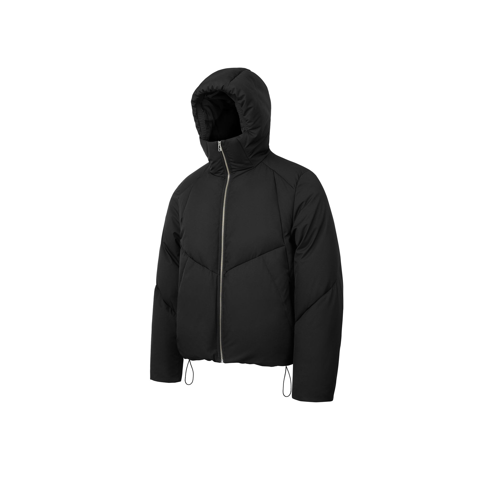 OKAYTHXBYE Essential Patterned Lapel Down Jacket